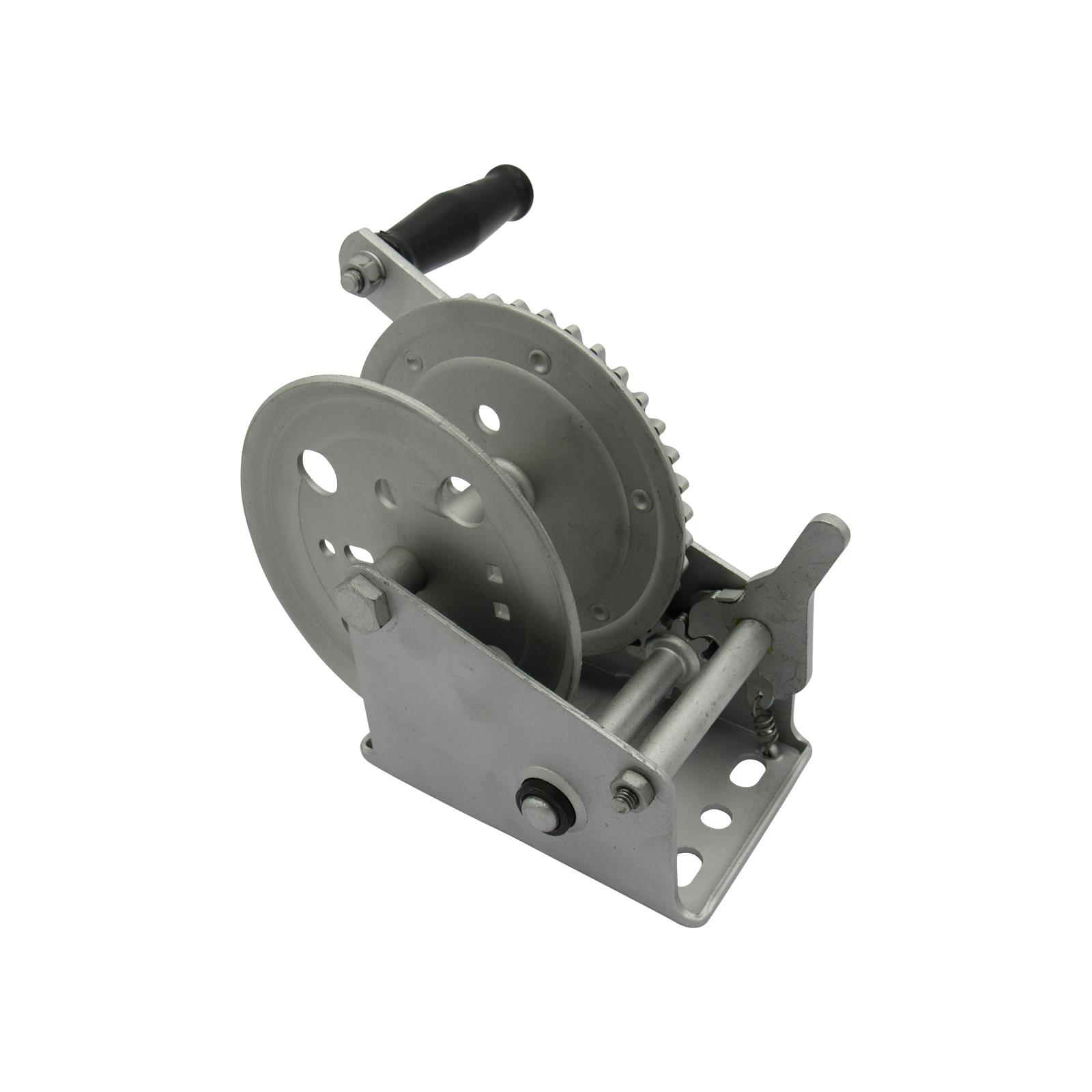 Manual Hand Trailer Winch in Duracoat 600LB - 2500LB (Hand Operated Crank)