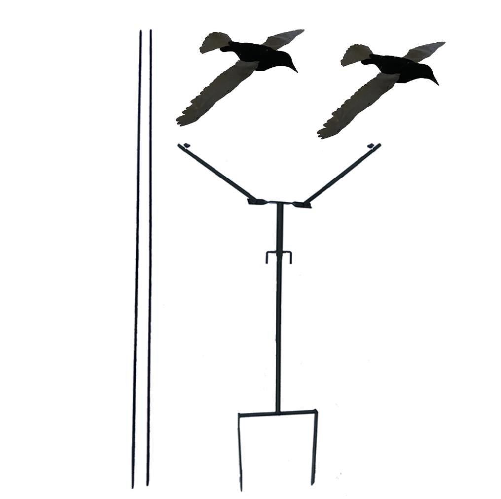 Twin Professional Bouncer with Optional Proflap Decoys Crow or Pigeon