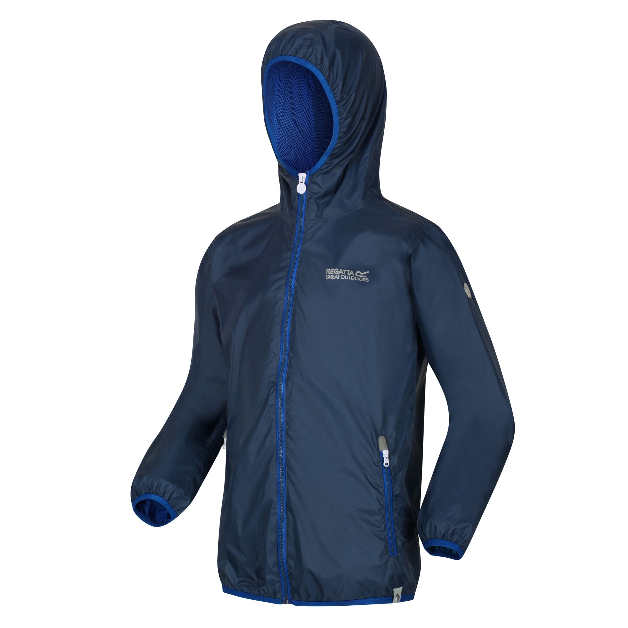 Regatta Lever II Kids Waterproof Packaway Jacket - Picture 24 of 115