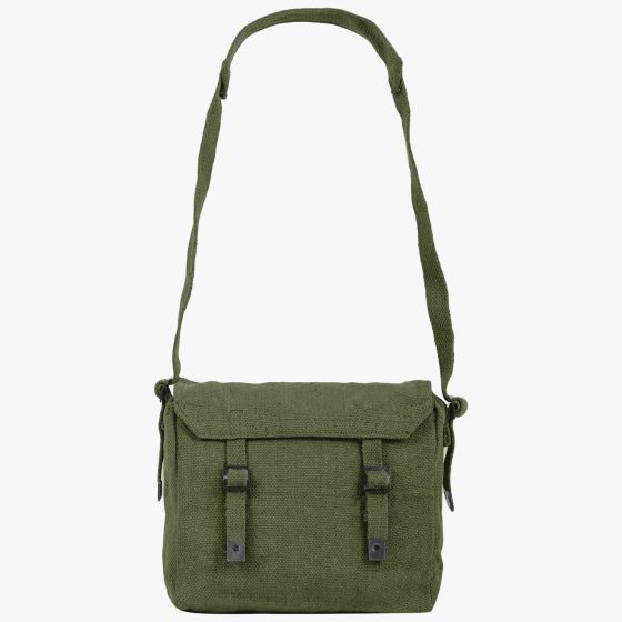Bolso de Hombro Highlander Exterior Estilo Ejército Británico Haversack Azul Oliva Beige - Imagen 2 de 4