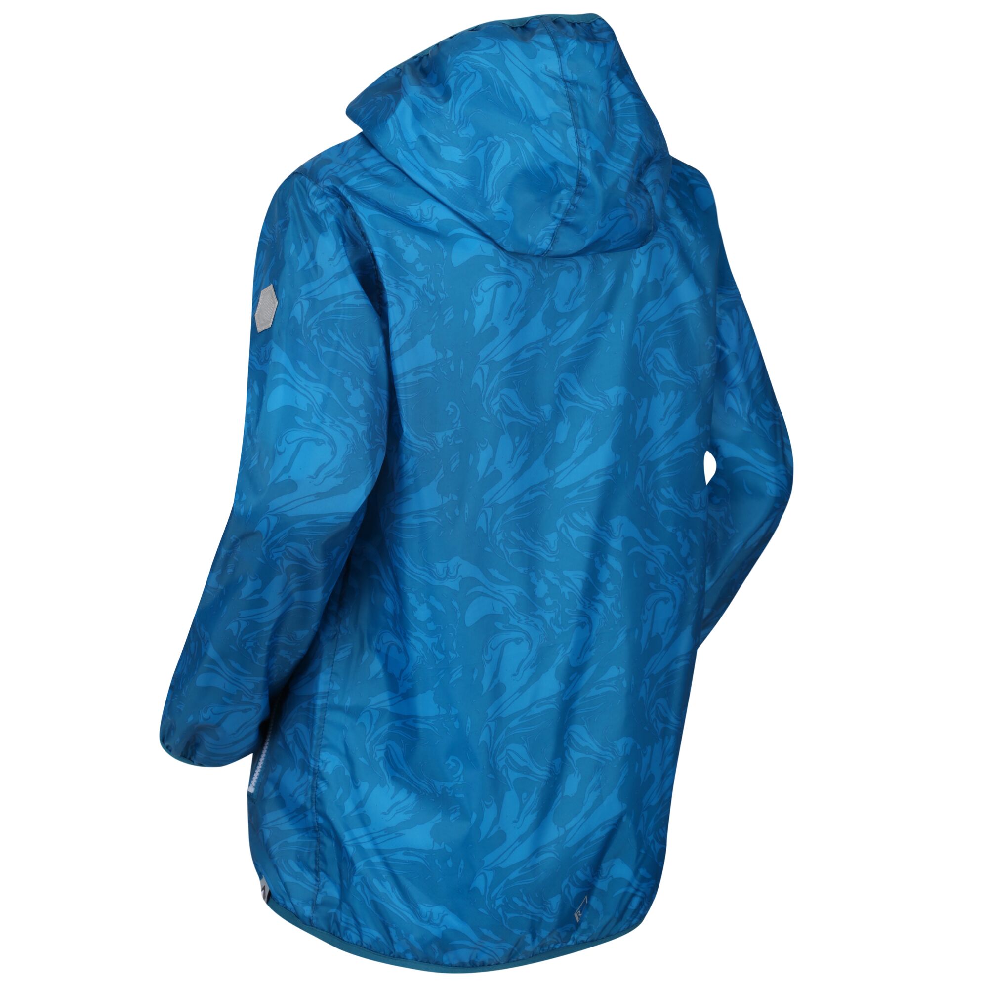 Regatta Printed Lever Kids Waterproof Packaway Jacket - Picture 7 of 83