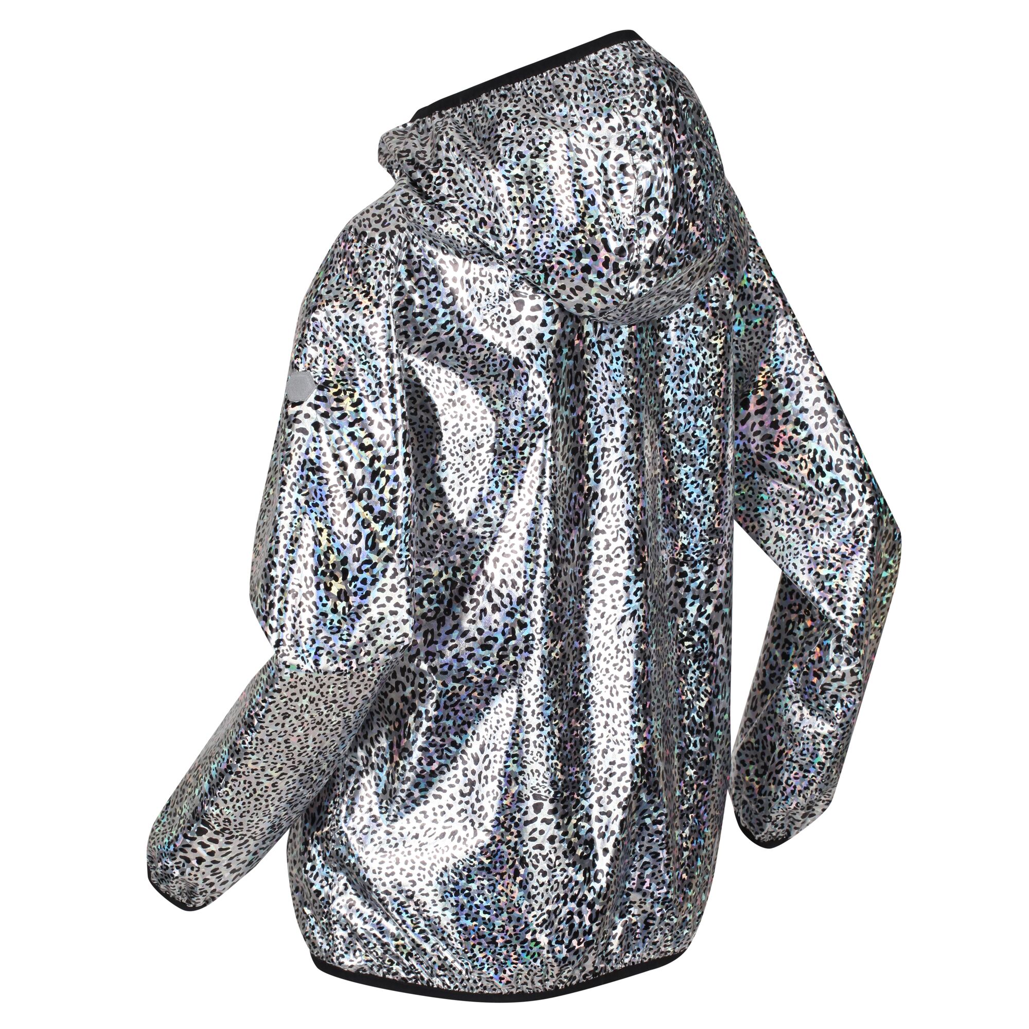 Regatta Printed Lever Kids Waterproof Packaway Jacket - Picture 12 of 83