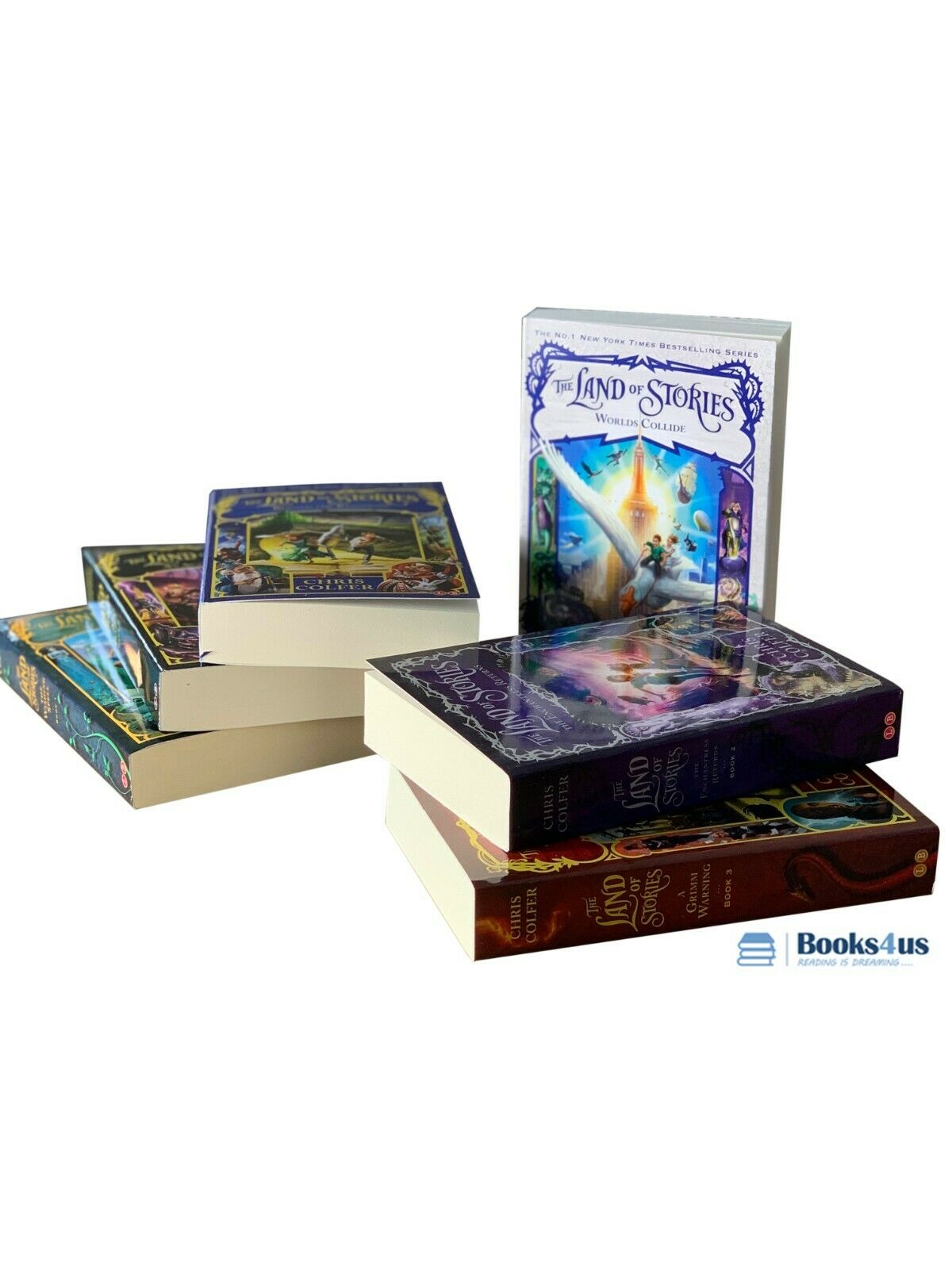 The Land Of Stories 6 Books Series Collection By Chris Colfer
