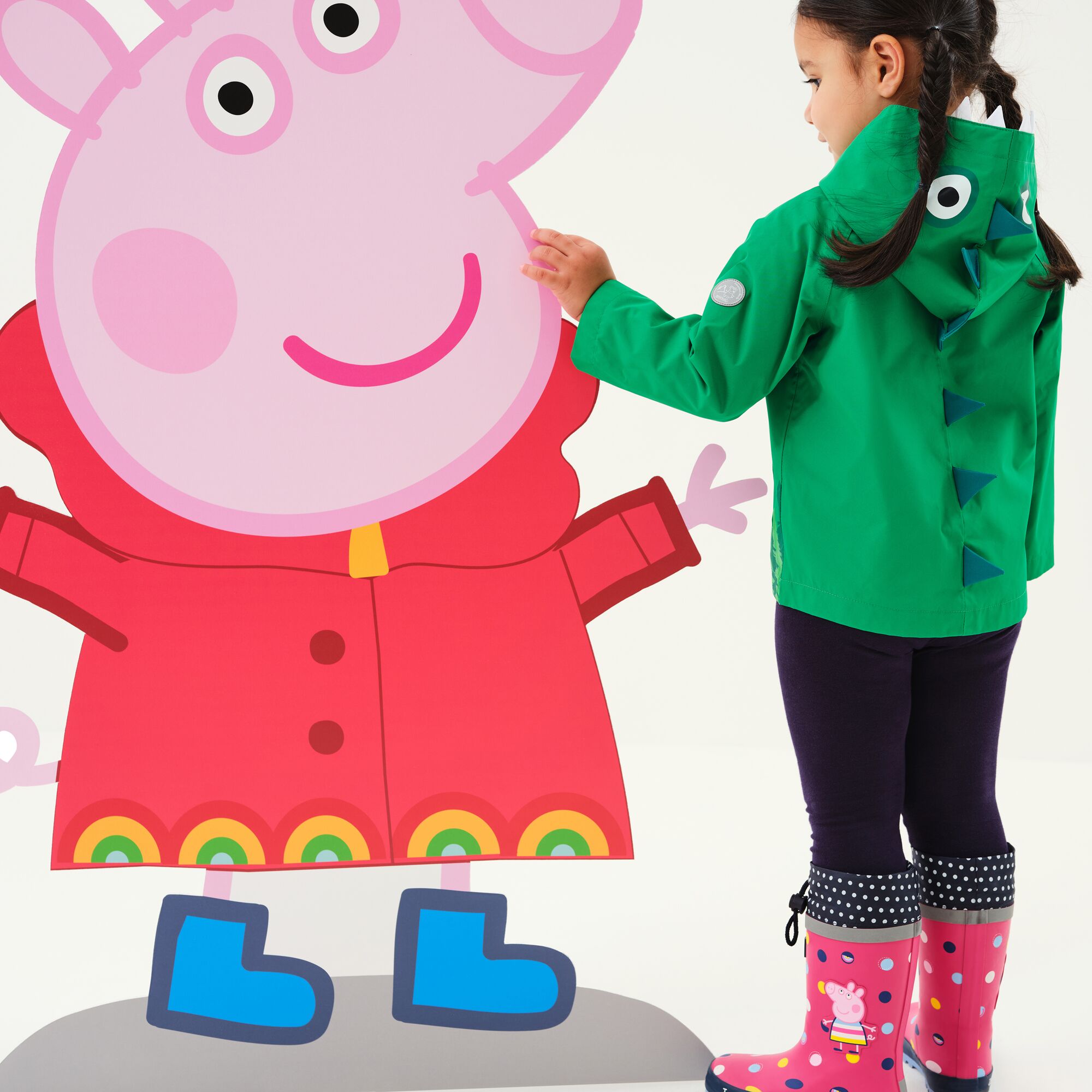 Regatta Peppa Pig Kids Waterproof Hooded Animal Jacket eBay