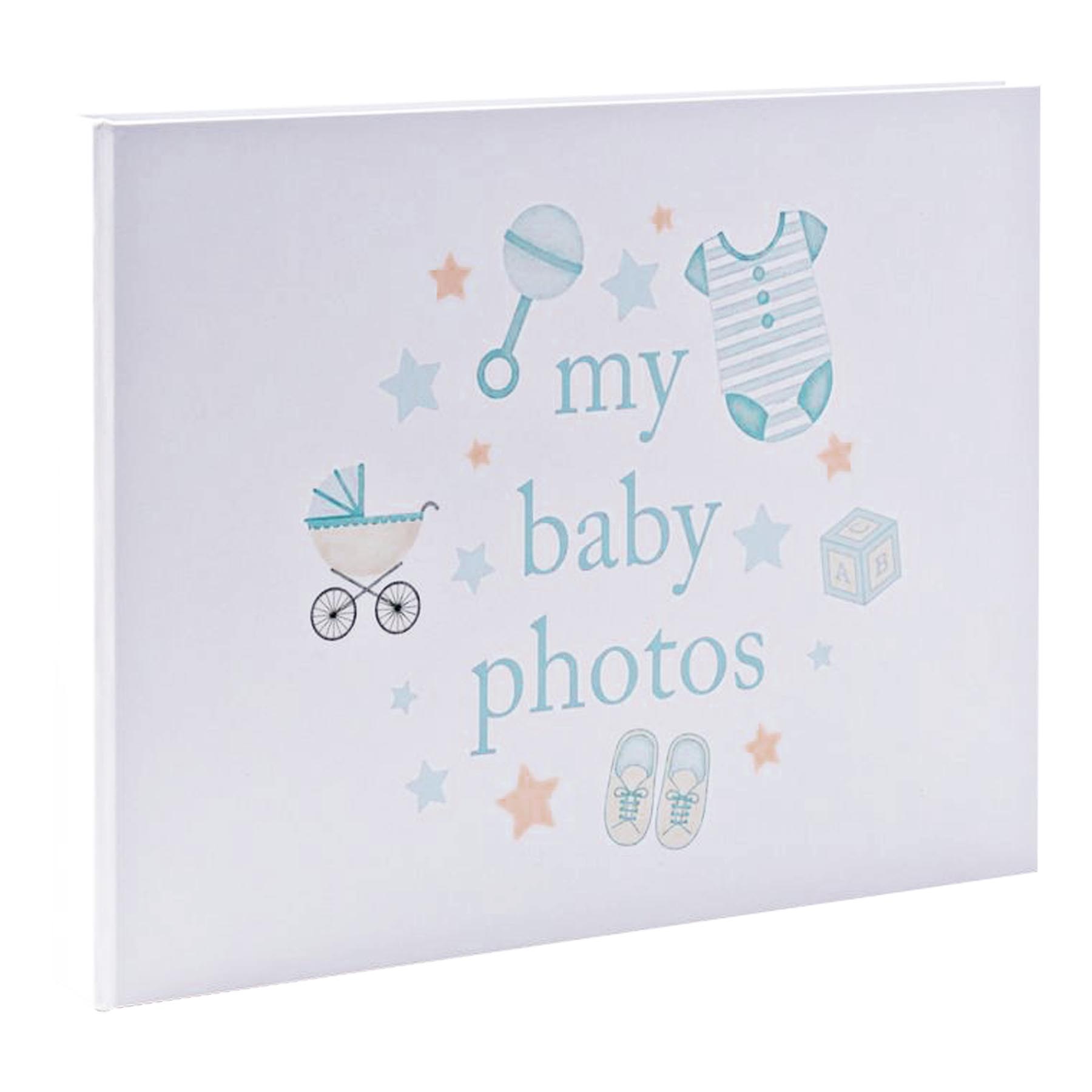 My Baby Photo’s Photo Album 7″x5″ – Stars / Toys – Choose Design