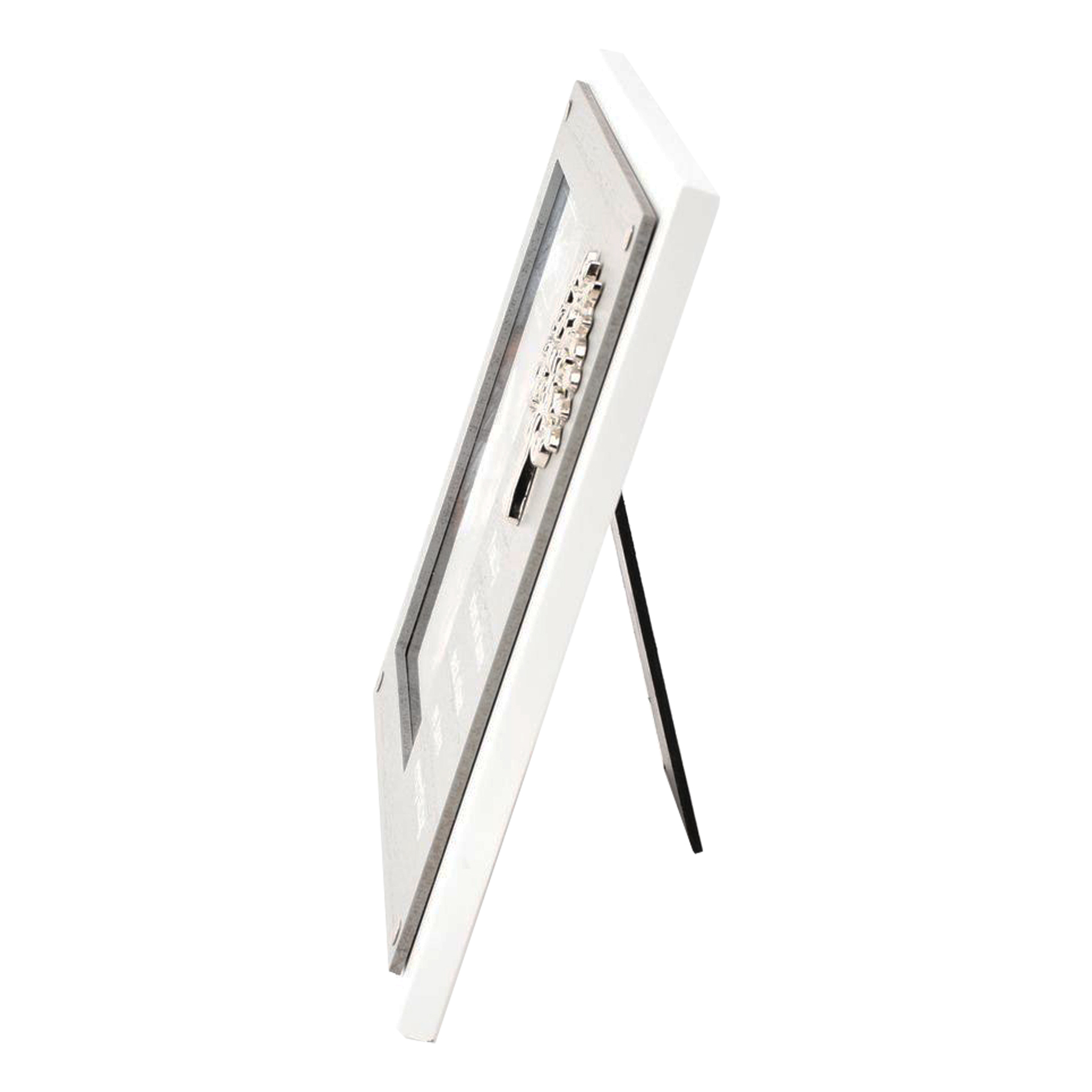 Weiß & Grau MDF Bilderrahmen - 4"x6" - Design wählbar - Bild 4 von 10