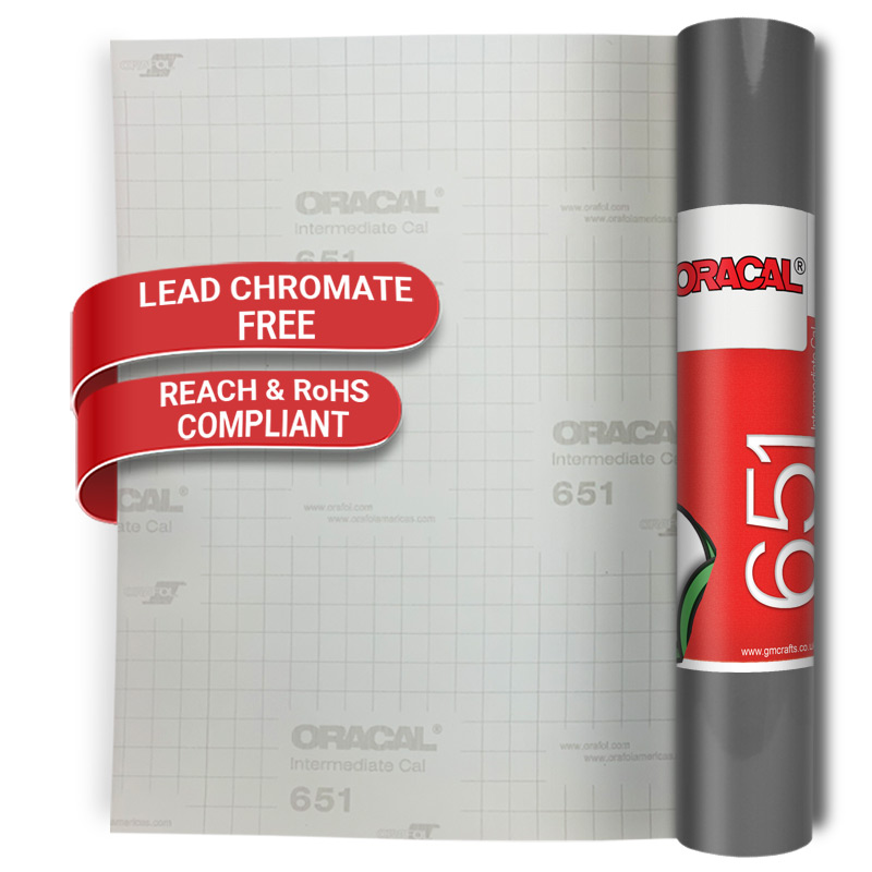 Oracal 651 Sign Vinyl Wall Art Gloss Self Adhesive 610mm x 1M Rolls 59 Colours