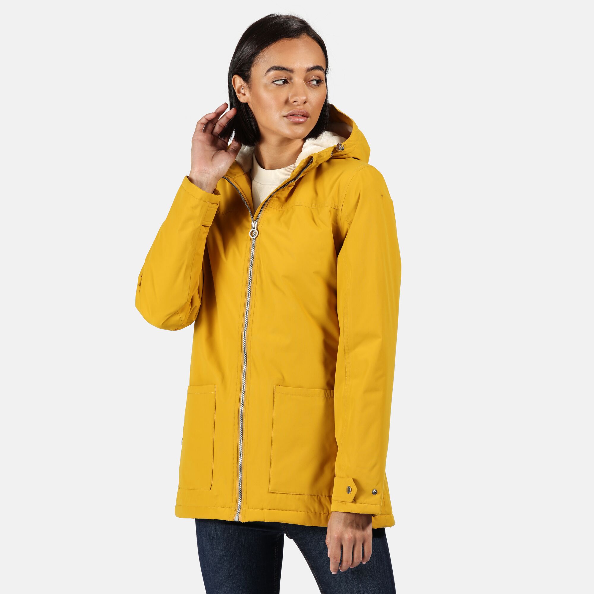 regatta coat yellow