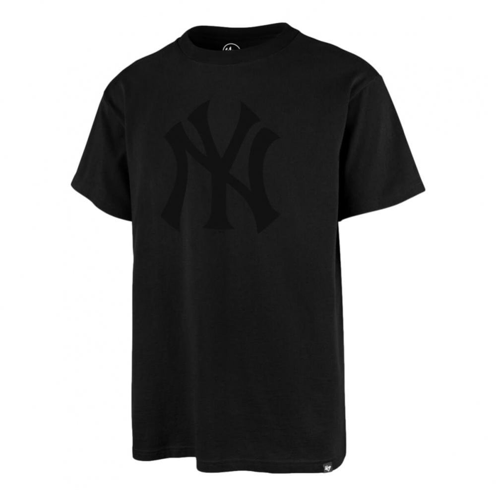 NEW YORK YANKEES CAMO LOGO BLACK T-SHIRT