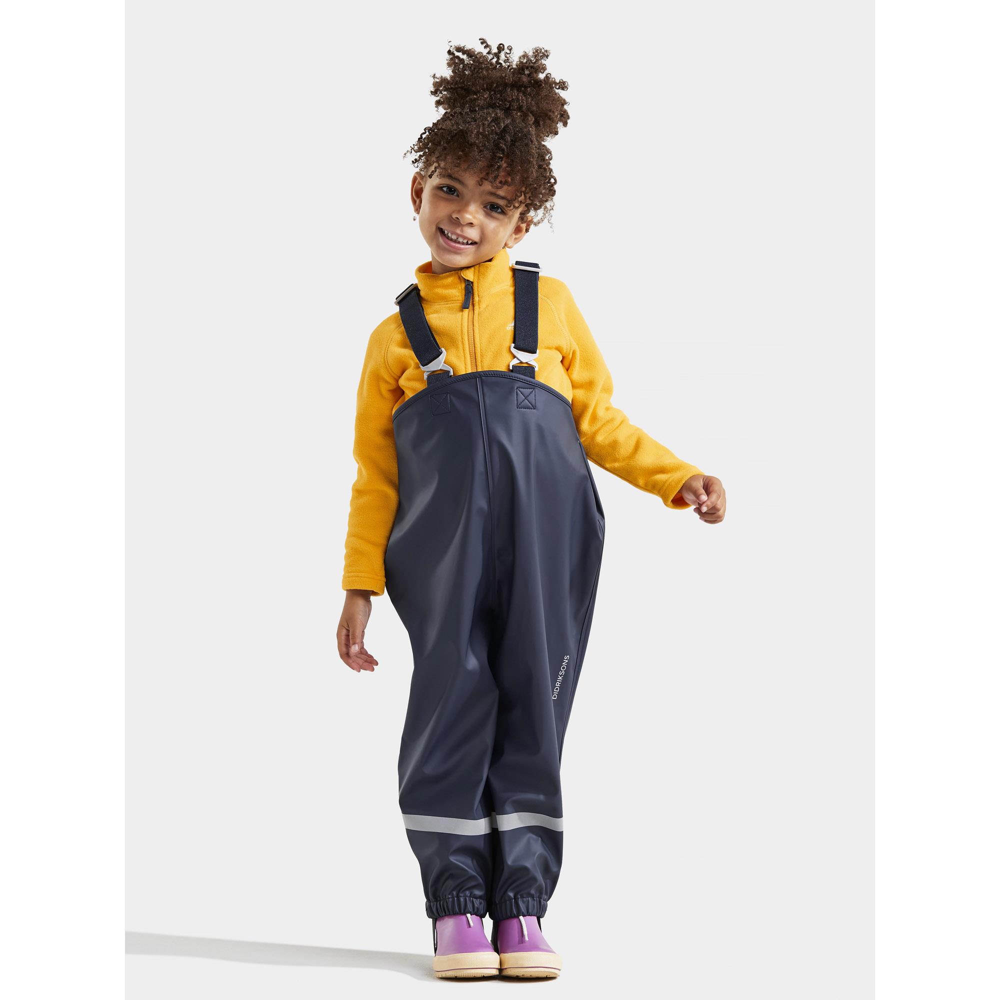 Didriksons Plaskeman 5 Kids Waterproof Pants Overtrousers - Picture 4 of 11