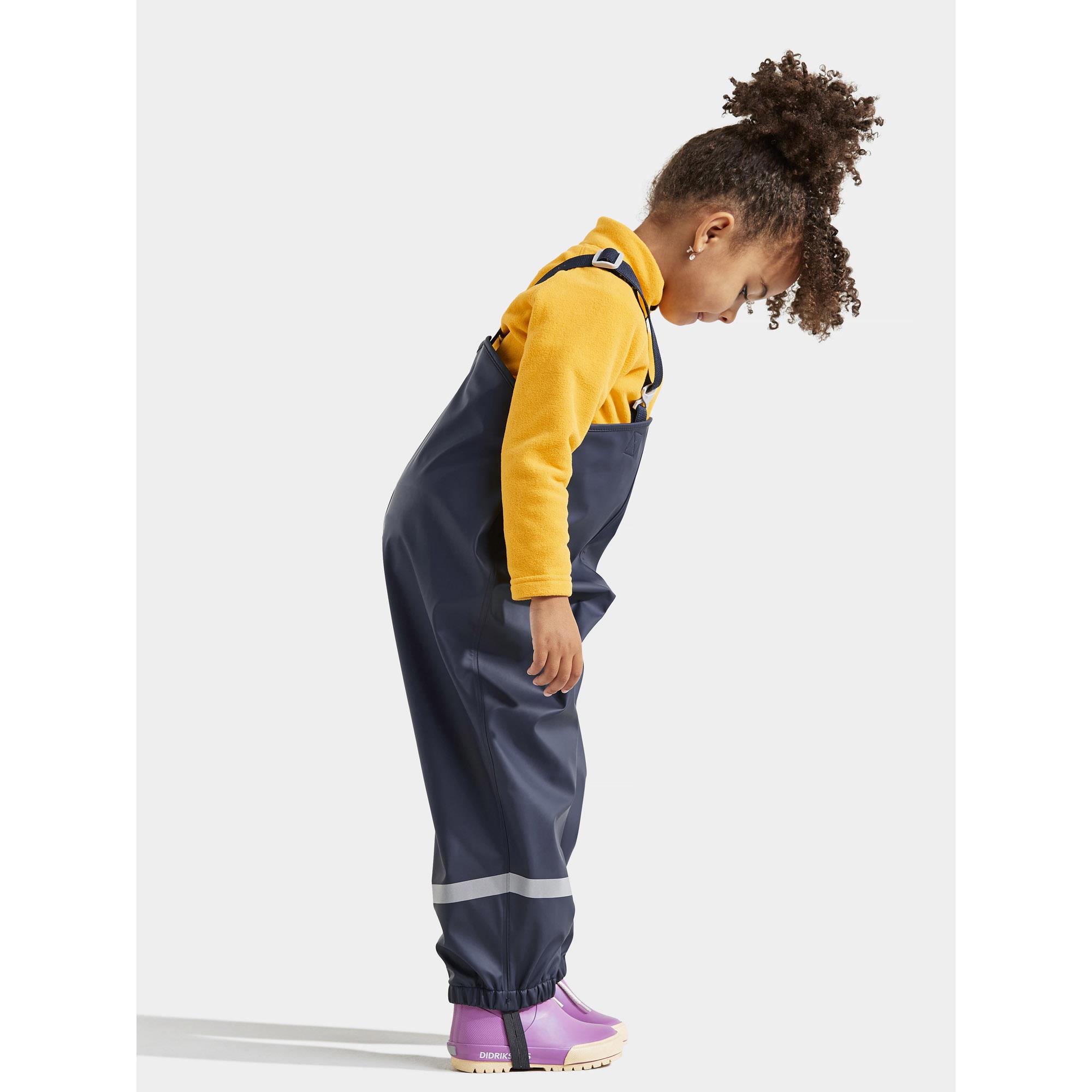 Didriksons Plaskeman 5 Kids Waterproof Pants Overtrousers - Picture 5 of 11