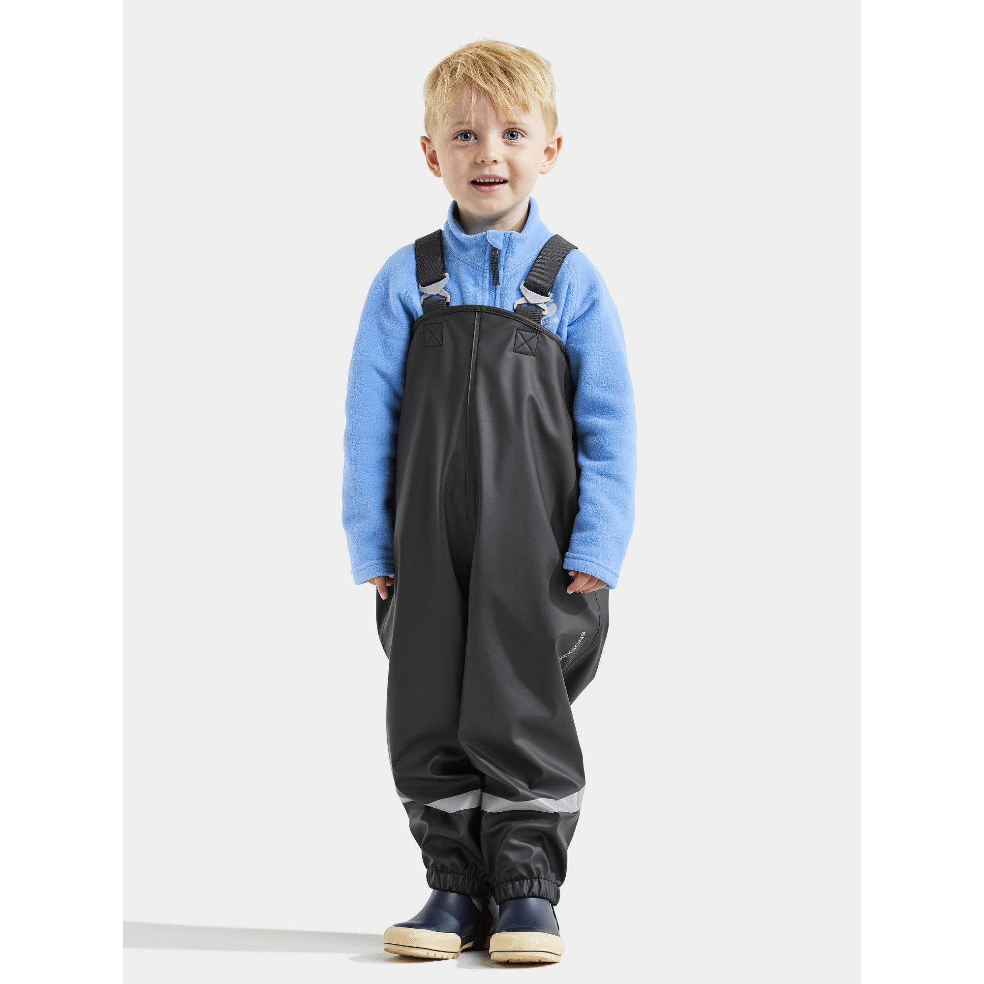 Didriksons Plaskeman 5 Kids Waterproof Pants Overtrousers - Picture 9 of 11