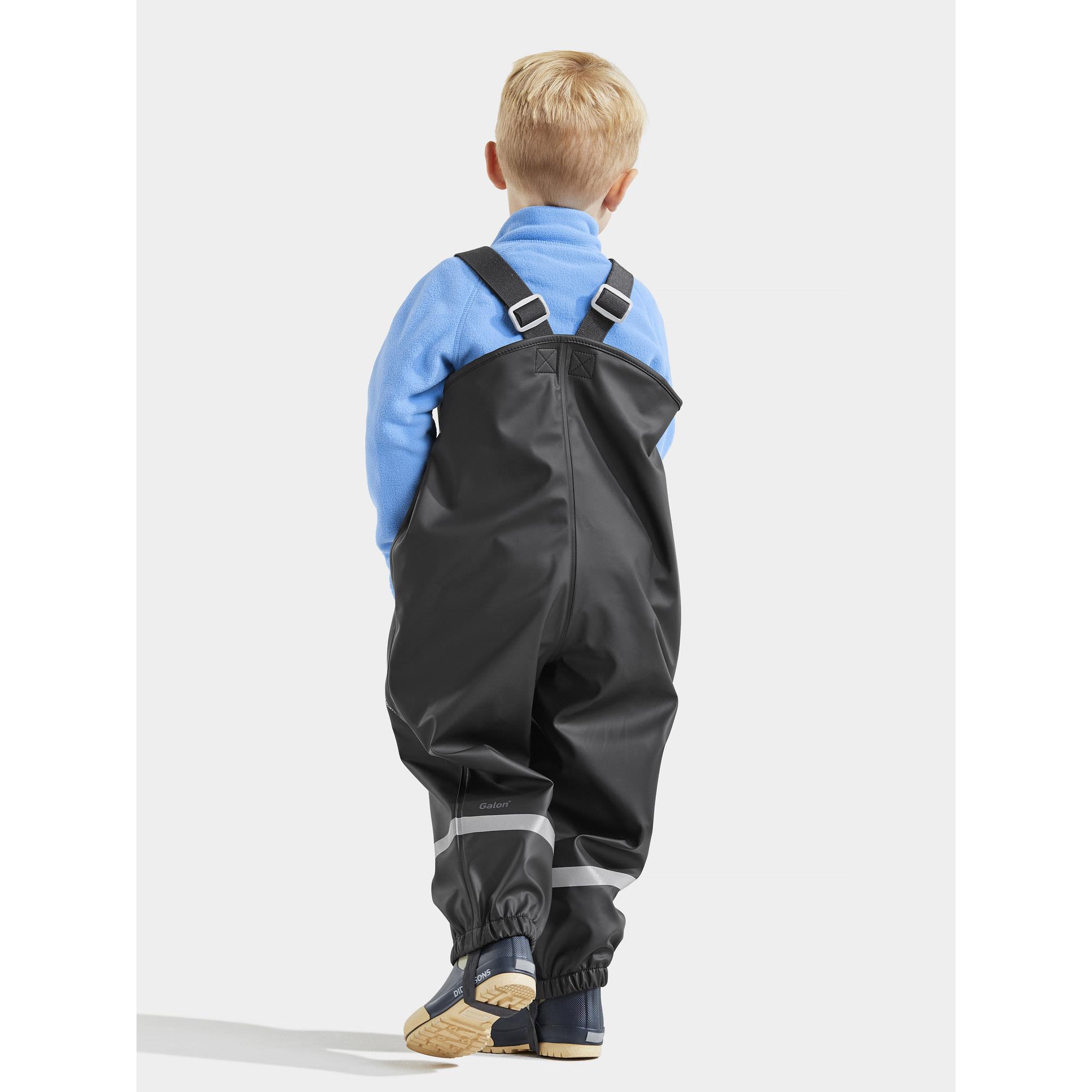 Didriksons Plaskeman 5 Kids Waterproof Pants Overtrousers - Picture 10 of 11