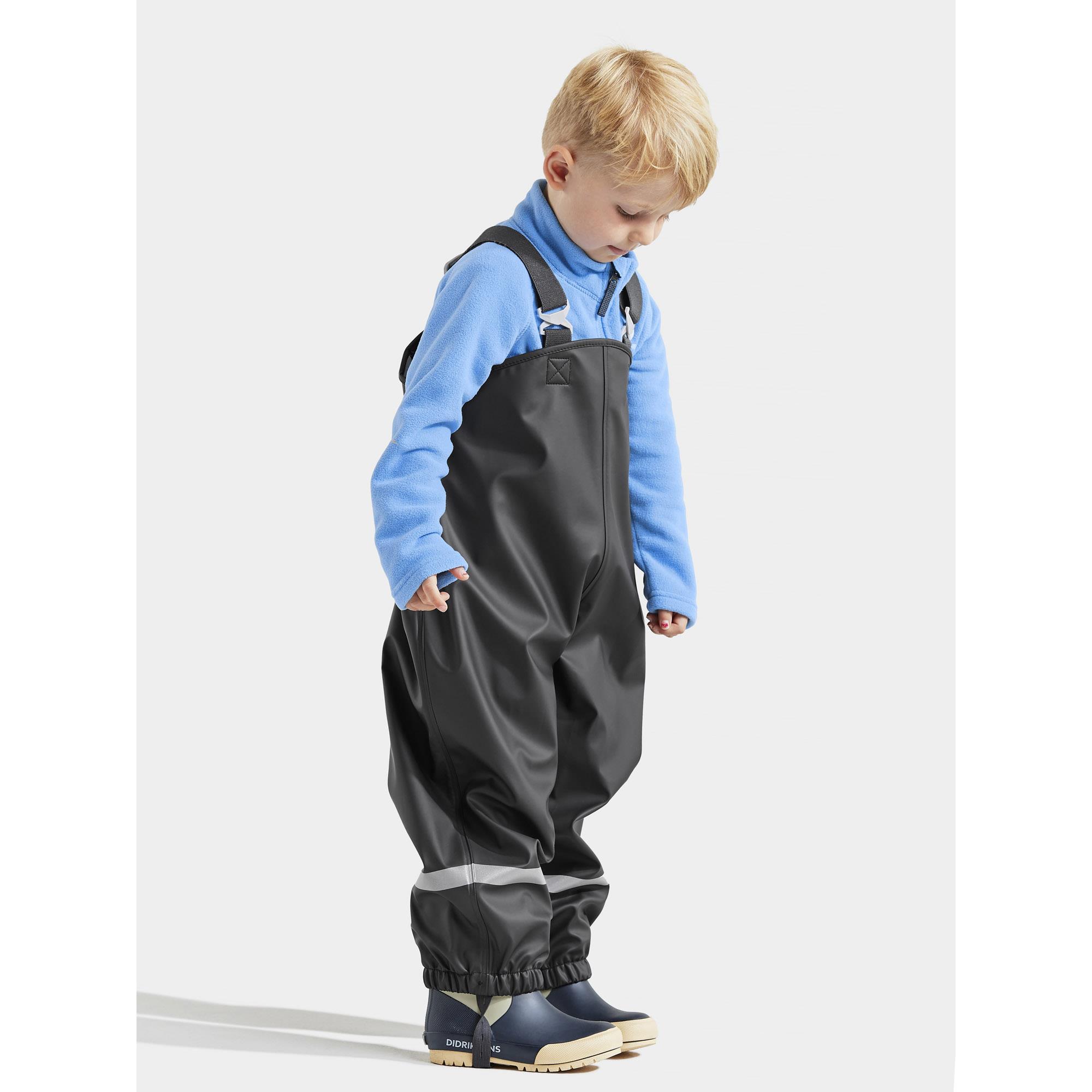Didriksons Plaskeman 5 Kids Waterproof Pants Overtrousers - Picture 11 of 11