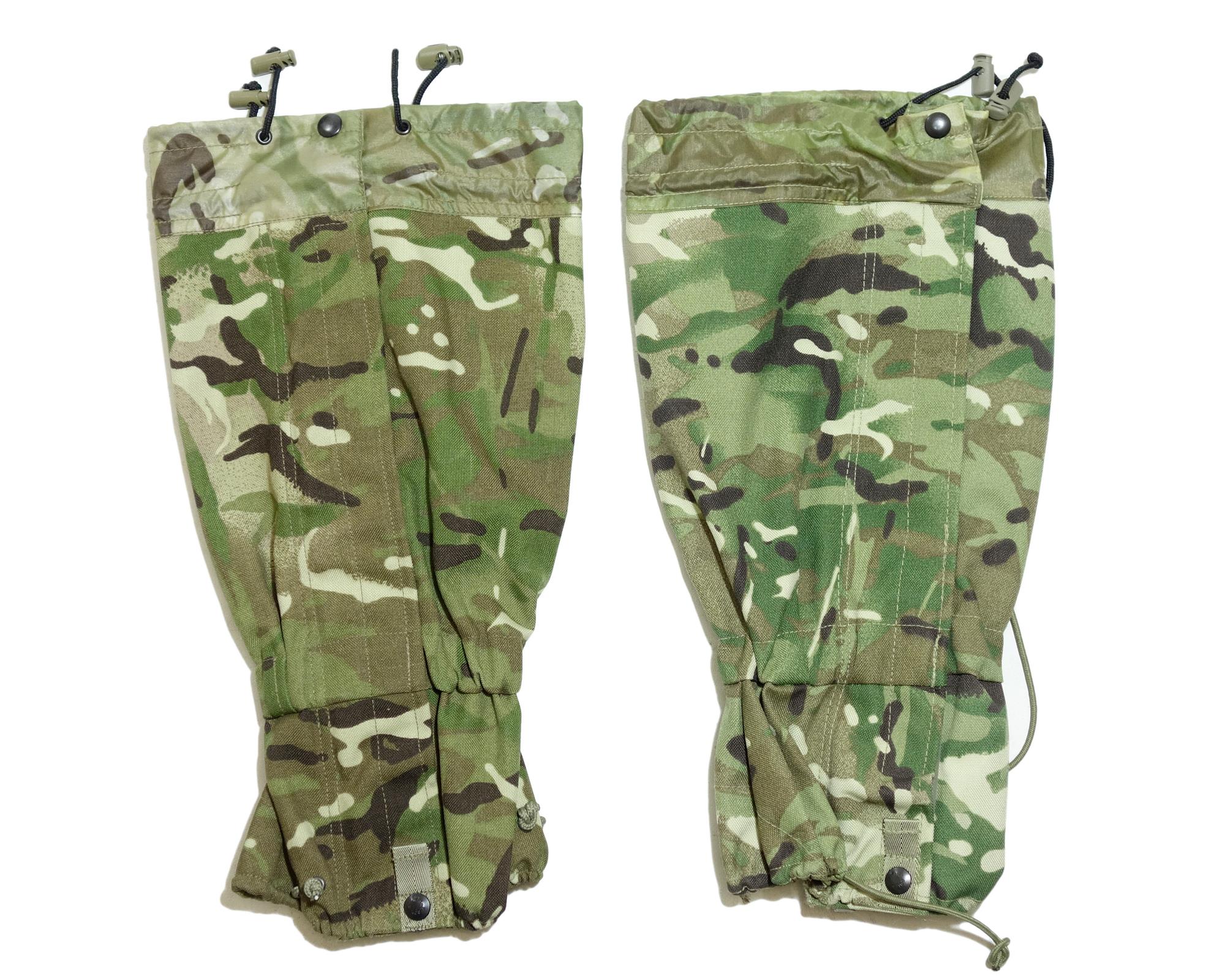 Genuine British Army Surplus Gaiters Olive DPM or MTP Waterproof - Picture 3 of 4
