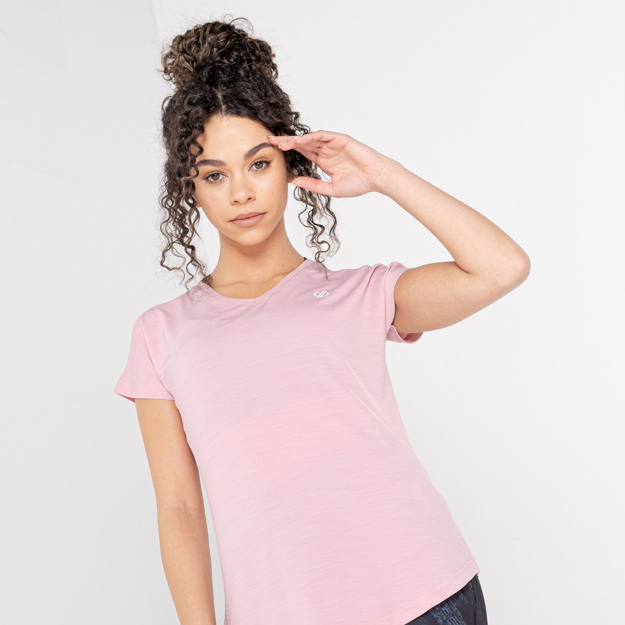 Dare2b Damen Vigilant Active T-Shirt leicht feuchtigkeitsableitend Gym Running Top - Bild 13 von 73