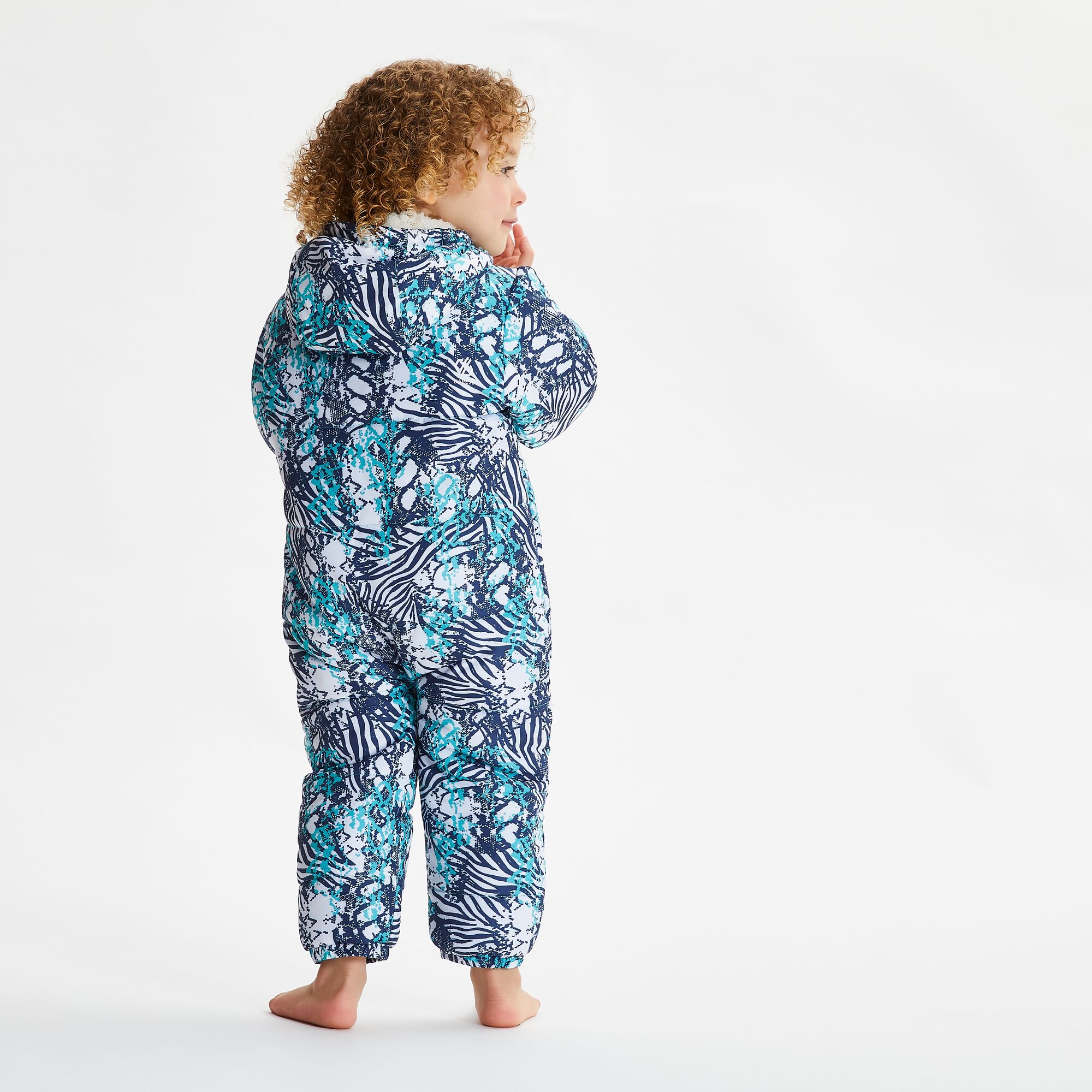 Dare2b Kids Bambino II Snowsuit Cosy Insulated All in one Padded - Picture 6 of 44