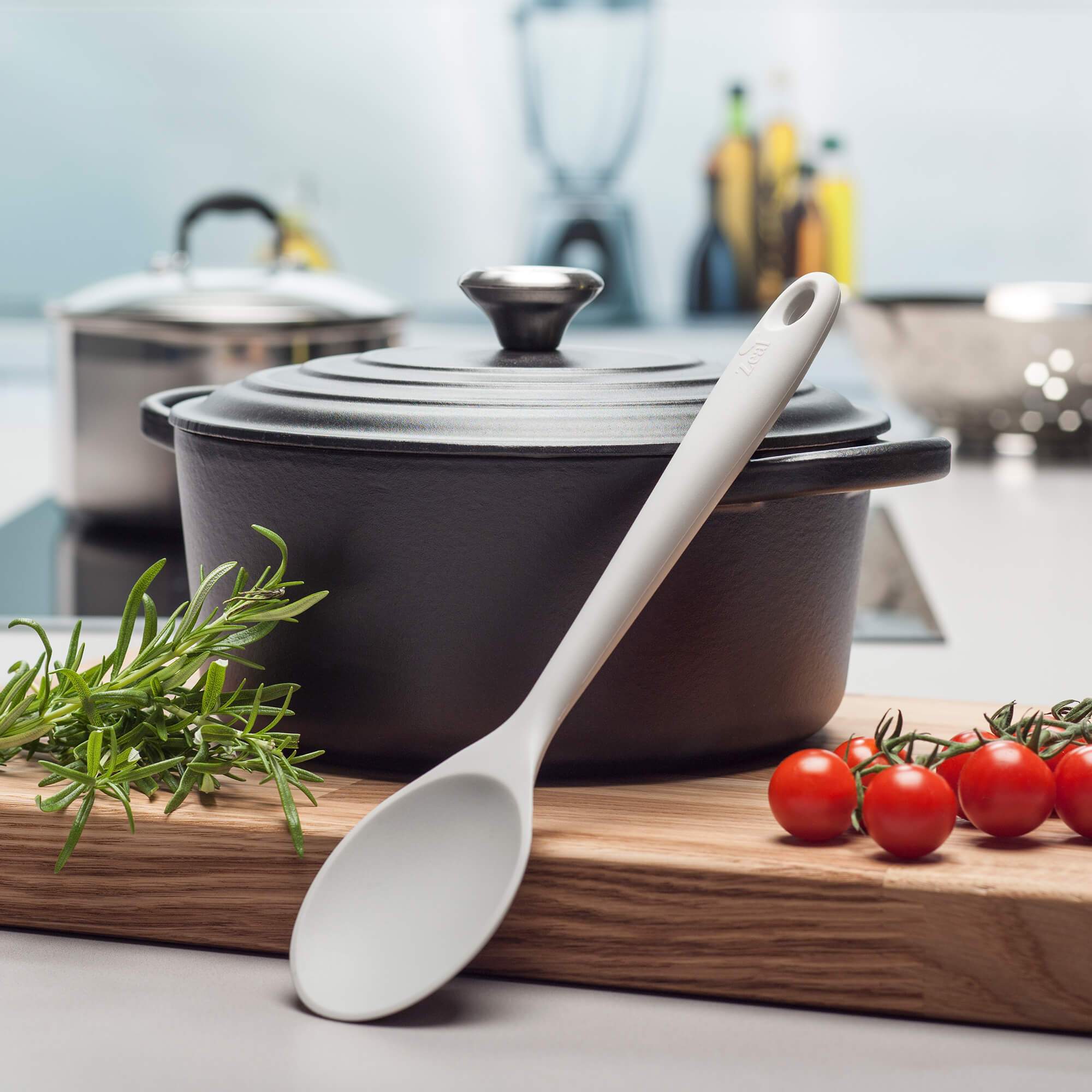 Zeal Silicone Cook’s Spoon 28cm, Non Stick Kitchen Cooking Spoon - Picture 40 of 153