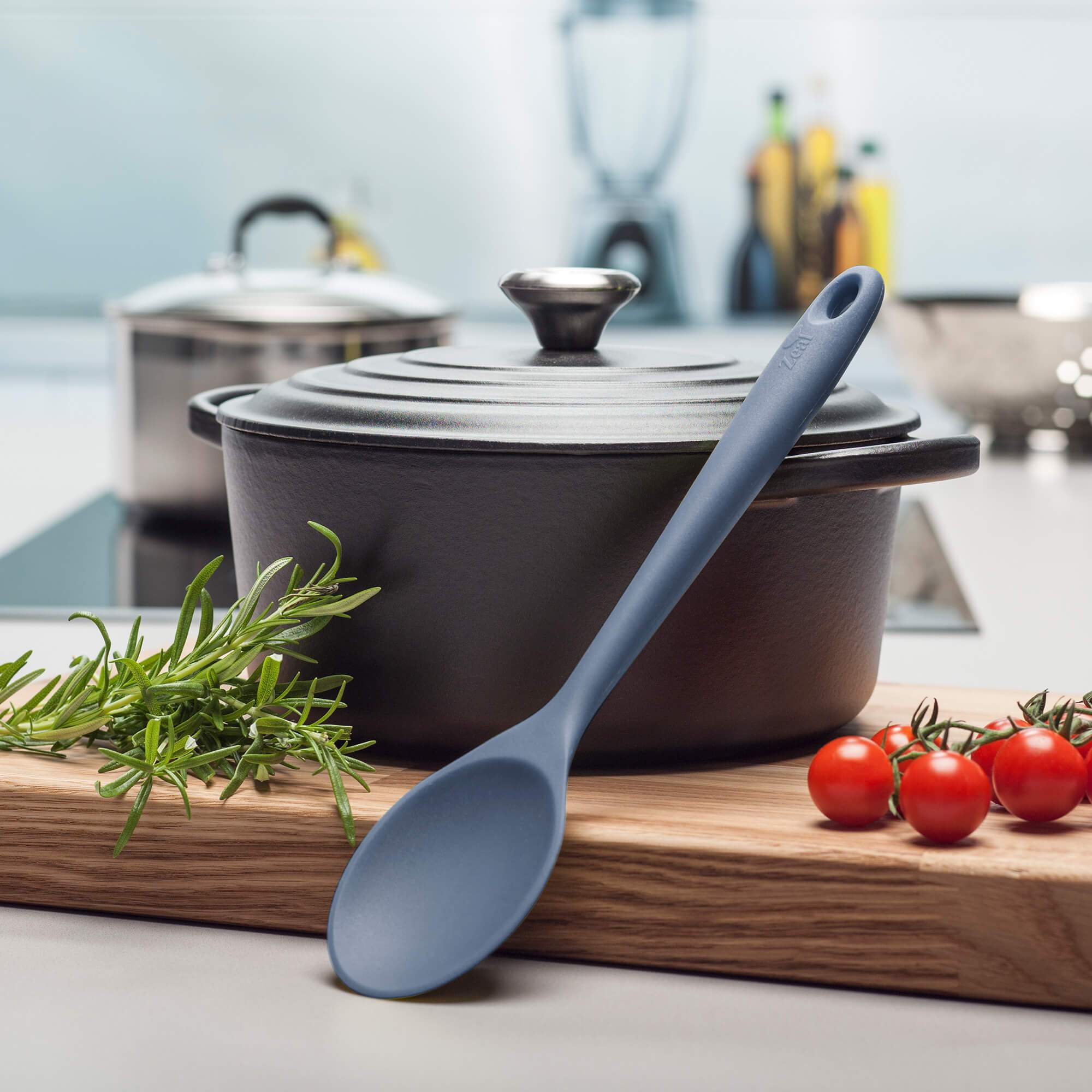 Zeal Silicone Cook’s Spoon 28cm, Non Stick Kitchen Cooking Spoon - Picture 71 of 153