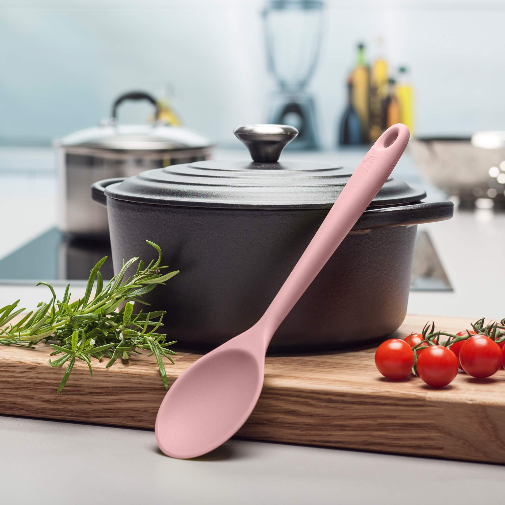 Zeal Silicone Cook’s Spoon 28cm, Non Stick Kitchen Cooking Spoon - Picture 93 of 153