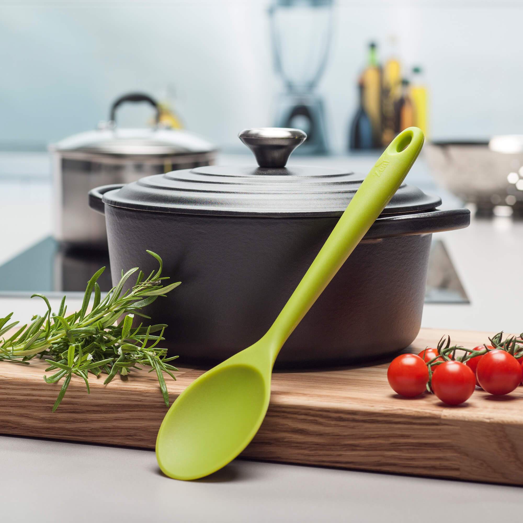 Zeal Silicone Cook’s Spoon 28cm, Non Stick Kitchen Cooking Spoon - Picture 105 of 153