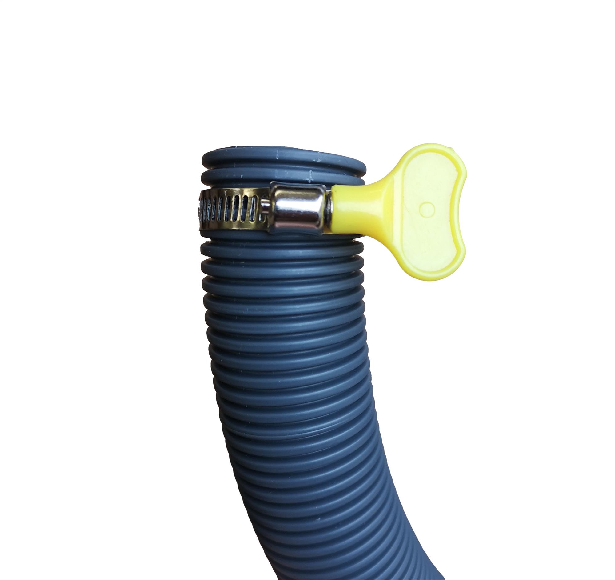 10L Black Grey Waste Container with Hose for Caravan Motorhome Campervan RV - Picture 2 of 8