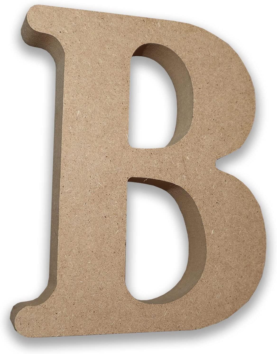 MDF Letters Wooden Letters for Crafts (Large 13cm High x 2cm Deep) Free Standing - Picture 10 of 34