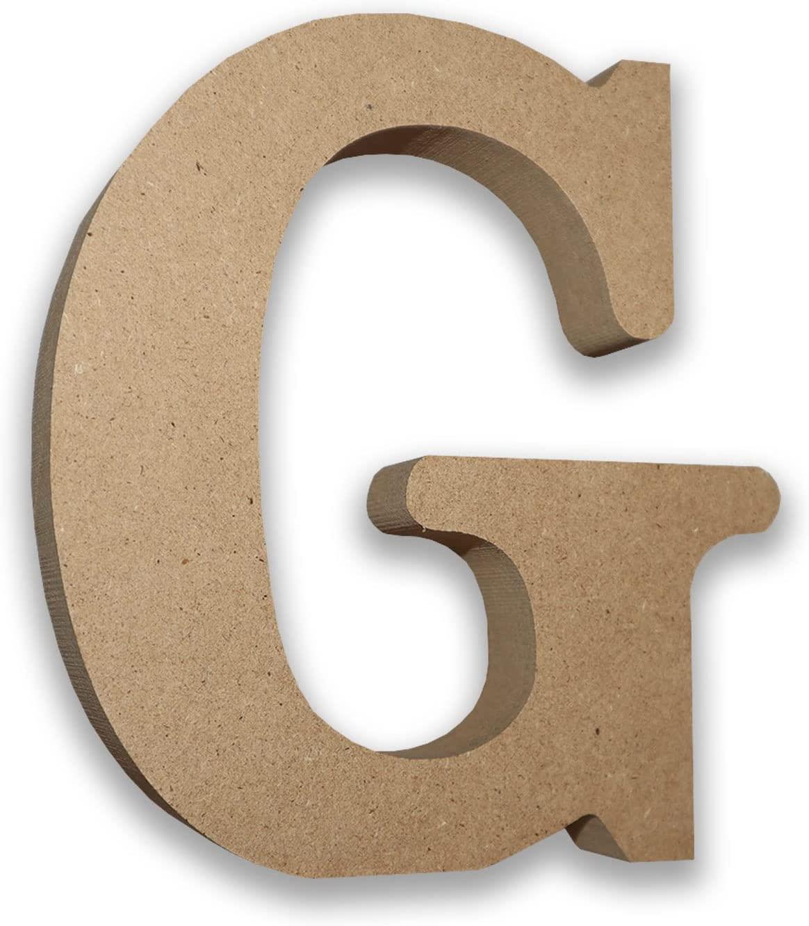 MDF Letters Wooden Letters for Crafts (Large 13cm High x 2cm Deep) Free Standing - Picture 15 of 34