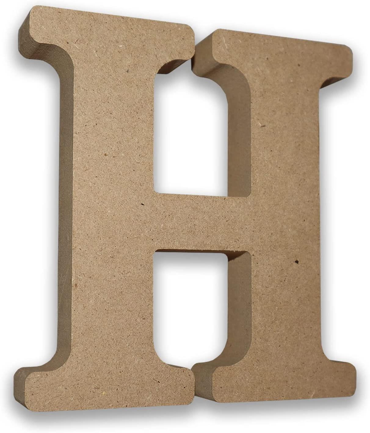 MDF Letters Wooden Letters for Crafts (Large 13cm High x 2cm Deep) Free Standing - Picture 16 of 34