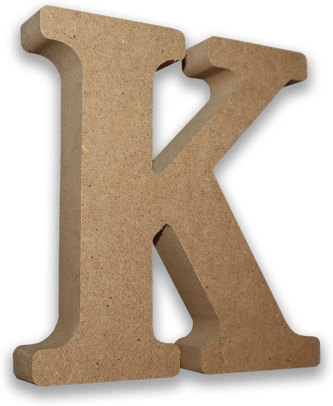 MDF Letters Wooden Letters for Crafts (Large 13cm High x 2cm Deep) Free Standing - Picture 19 of 34