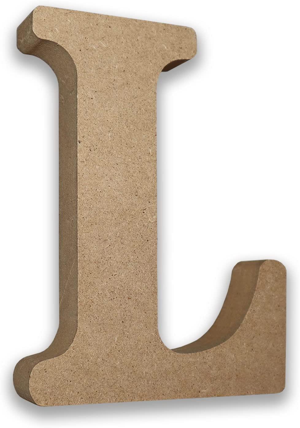 MDF Letters Wooden Letters for Crafts (Large 13cm High x 2cm Deep) Free Standing - Picture 20 of 34