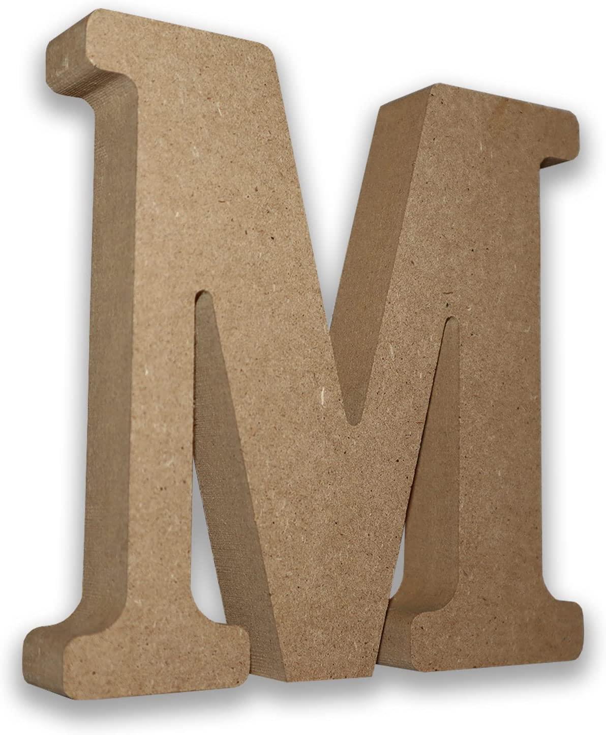 MDF Letters Wooden Letters for Crafts (Large 13cm High x 2cm Deep) Free Standing - Picture 21 of 34