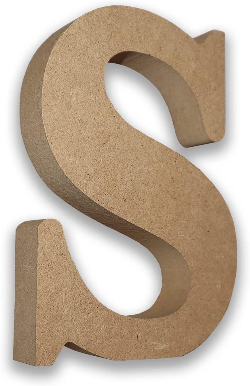 MDF Letters Wooden Letters for Crafts (Large 13cm High x 2cm Deep) Free Standing - Picture 27 of 34