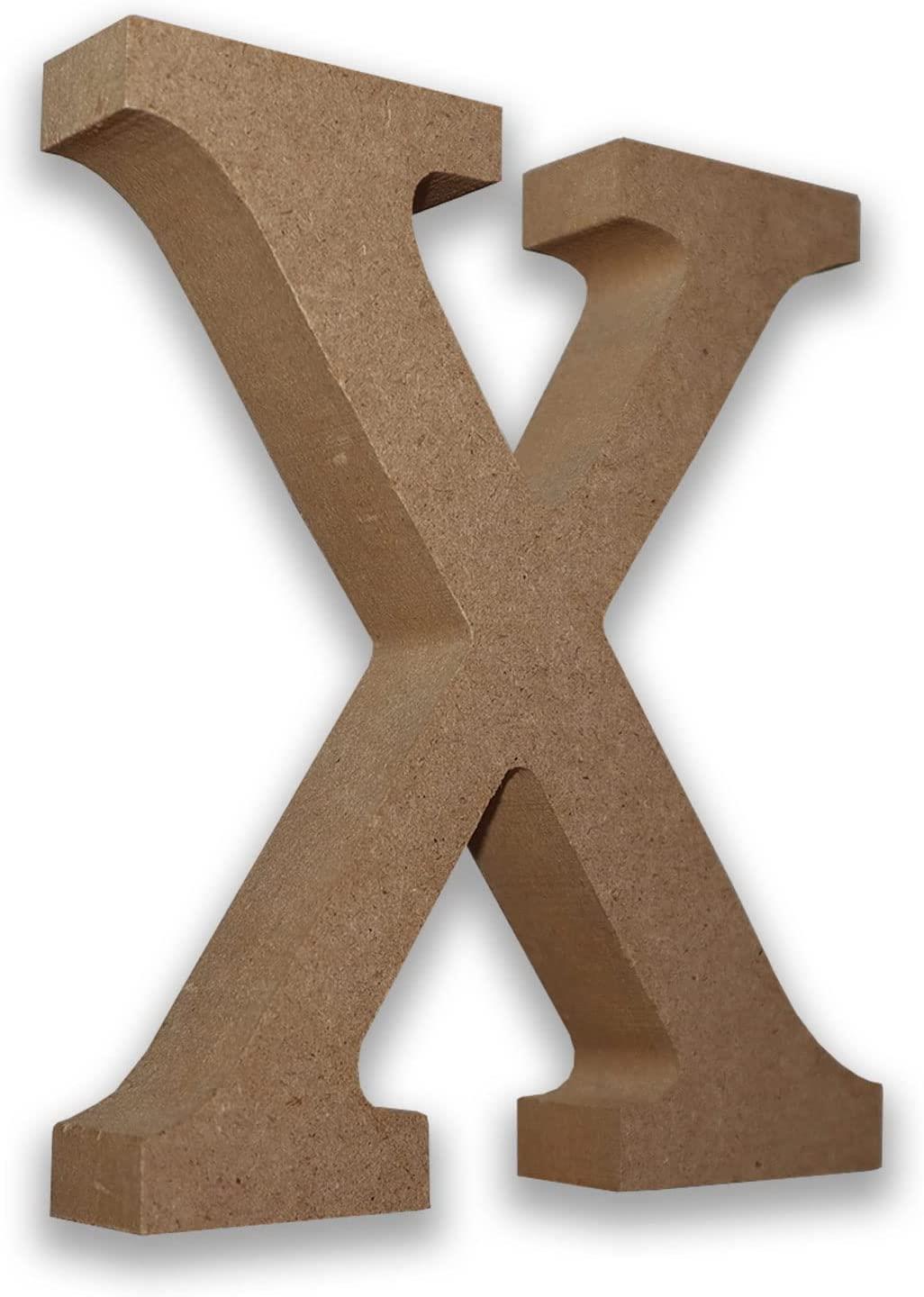 MDF Letters Wooden Letters for Crafts (Large 13cm High x 2cm Deep) Free Standing - Picture 32 of 34