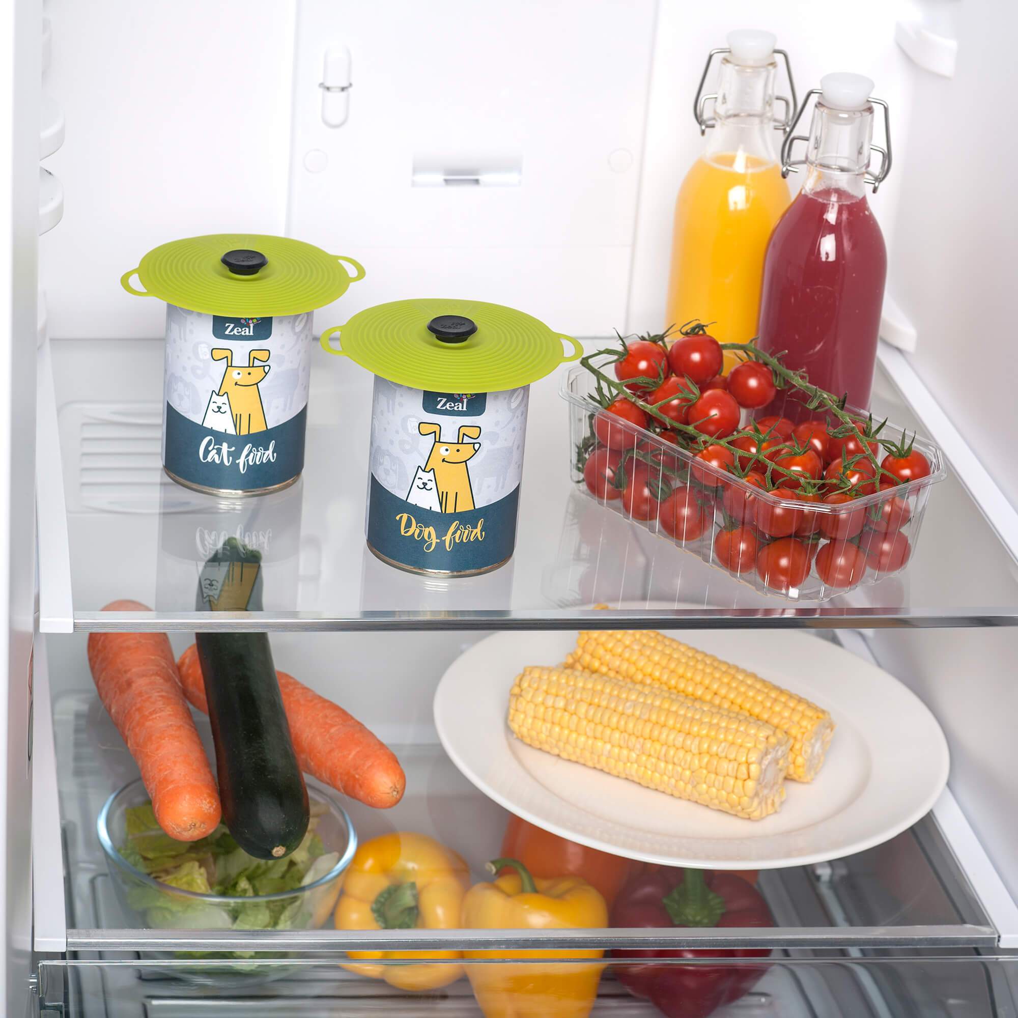 Zeal Classic Lids, Food / Pan Lids, Airtight Seal Keep Fresh Lids, Set of 5 - Picture 25 of 31