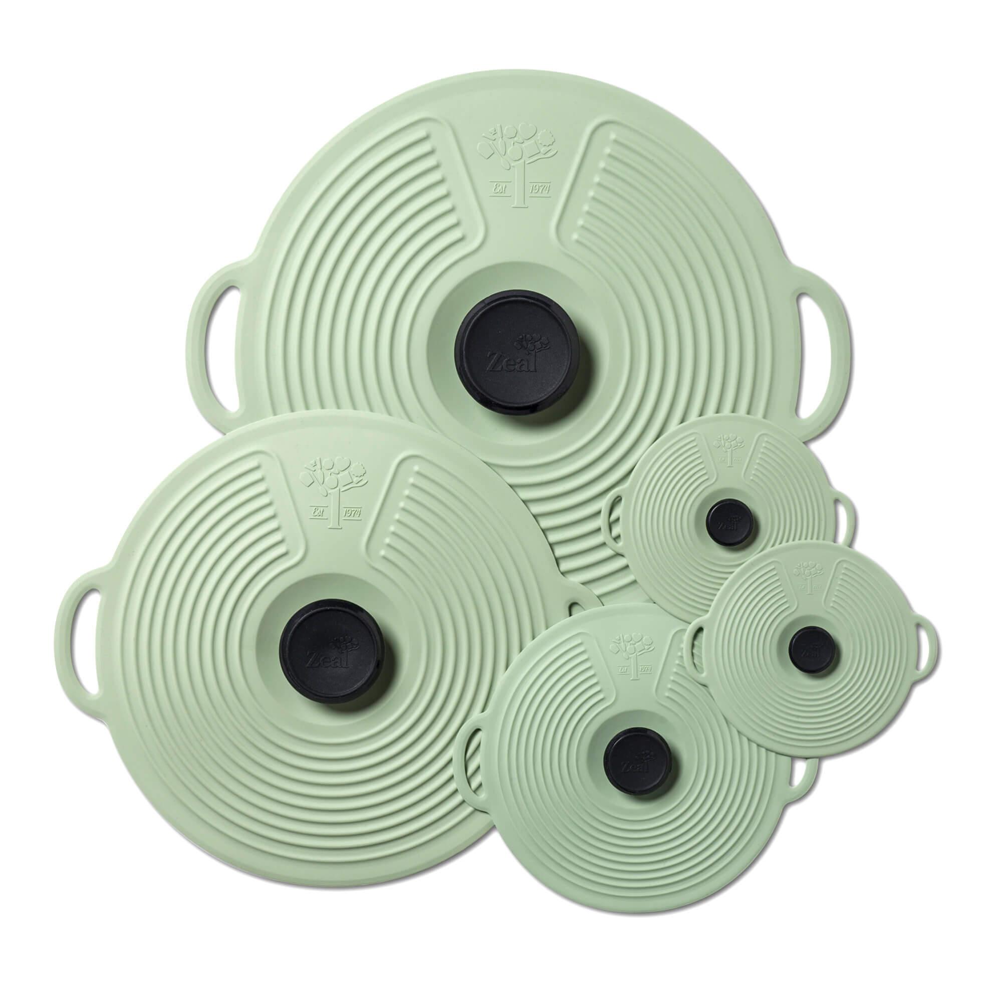 Zeal Classic Lids, Food / Pan Lids, Airtight Seal Keep Fresh Lids, Set of 5 - Picture 16 of 31