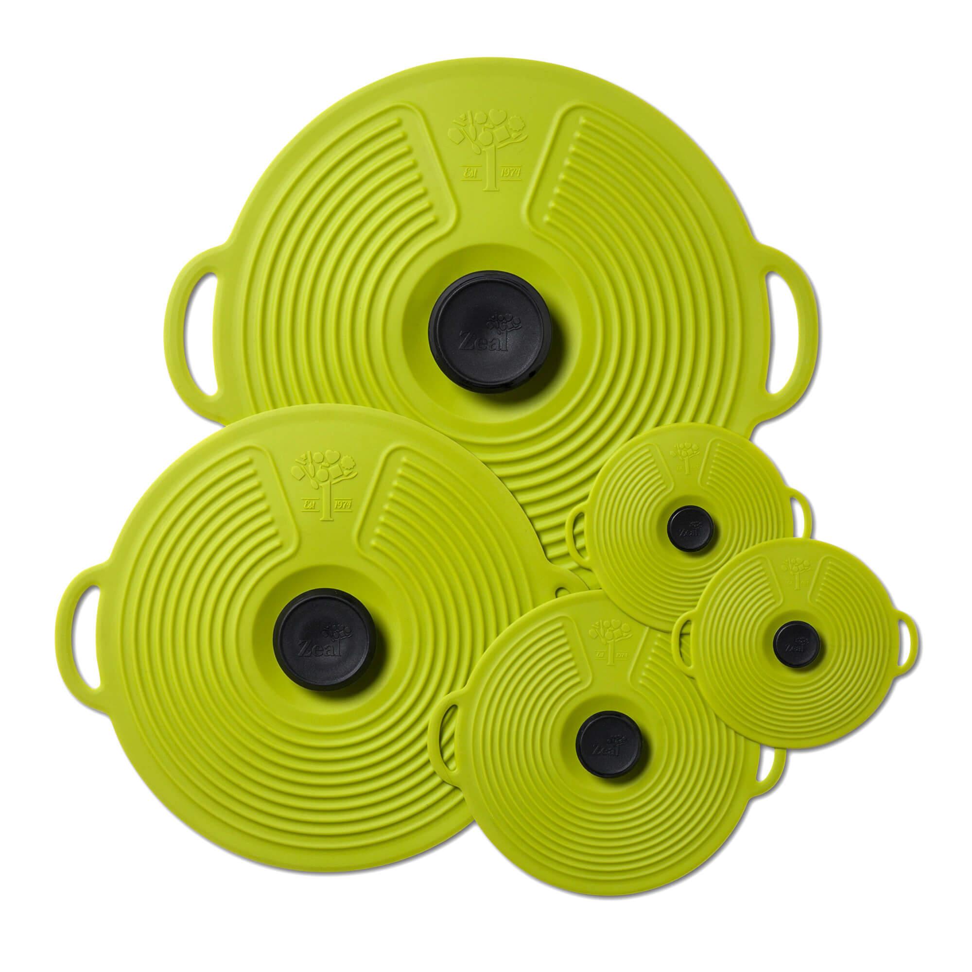 Zeal Classic Lids, Food / Pan Lids, Airtight Seal Keep Fresh Lids, Set of 5 - Picture 24 of 31