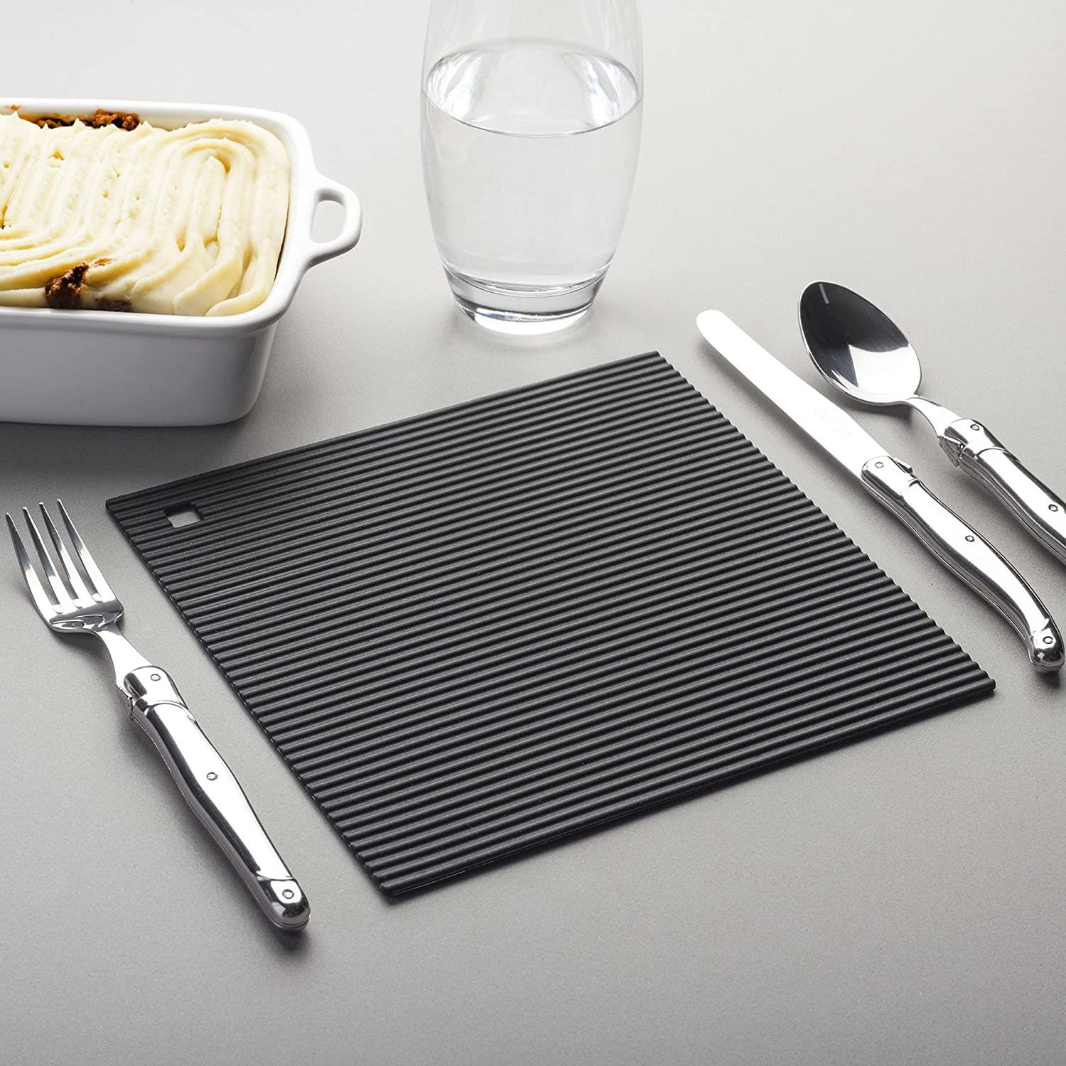 Zeal Silicone Hot Mat, Non Slip Trivet Place Mat Large