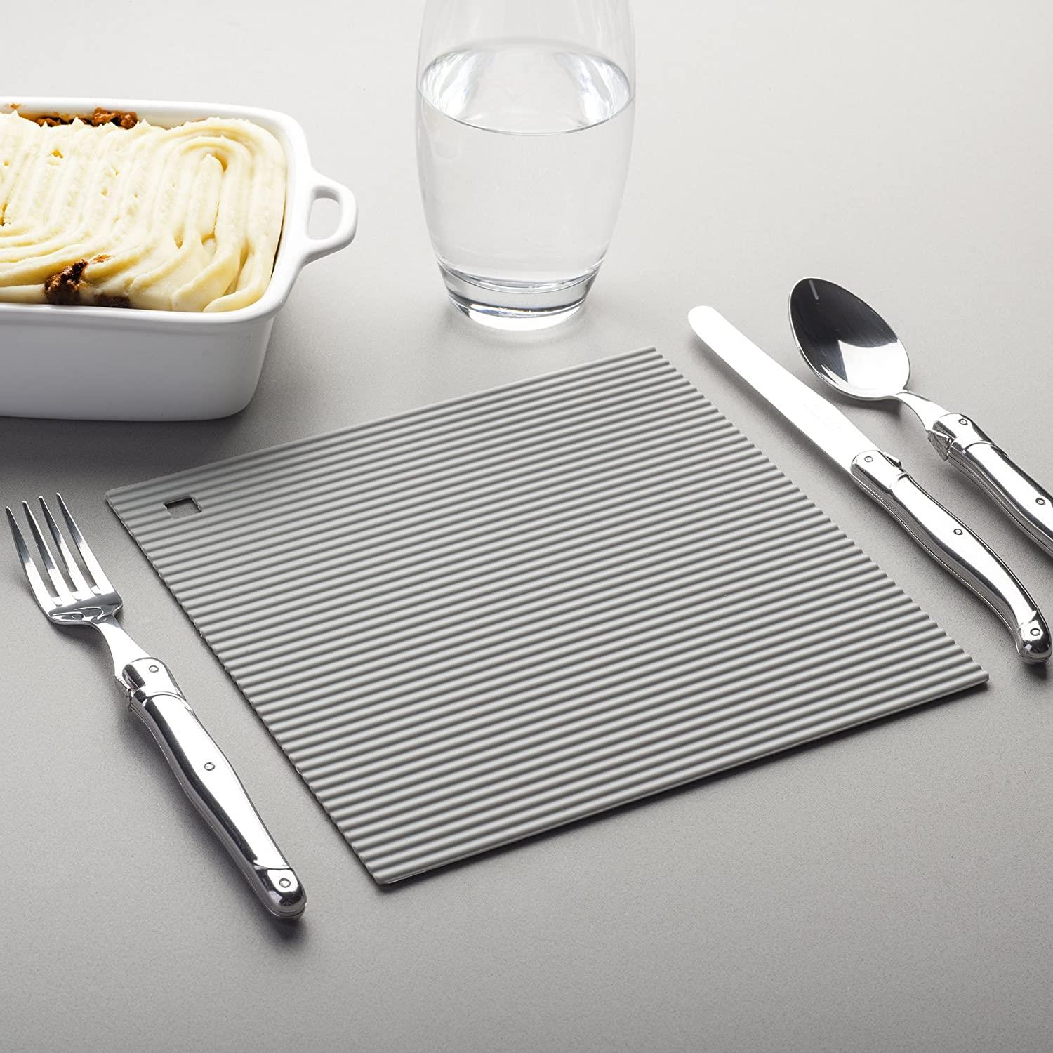 Zeal Silicone Hot Mat, Non Slip Trivet Place Mat Large - Picture 11 of 40