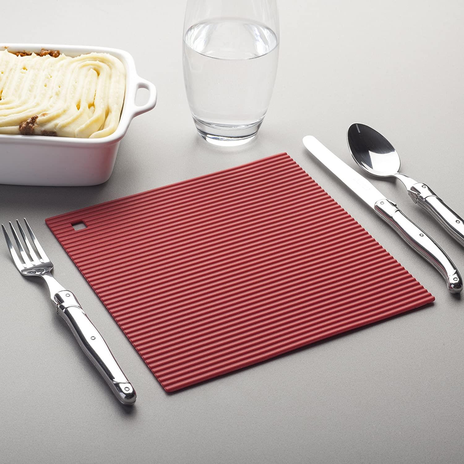 Zeal Silicone Hot Mat, Non Slip Trivet Place Mat Large - Picture 27 of 40