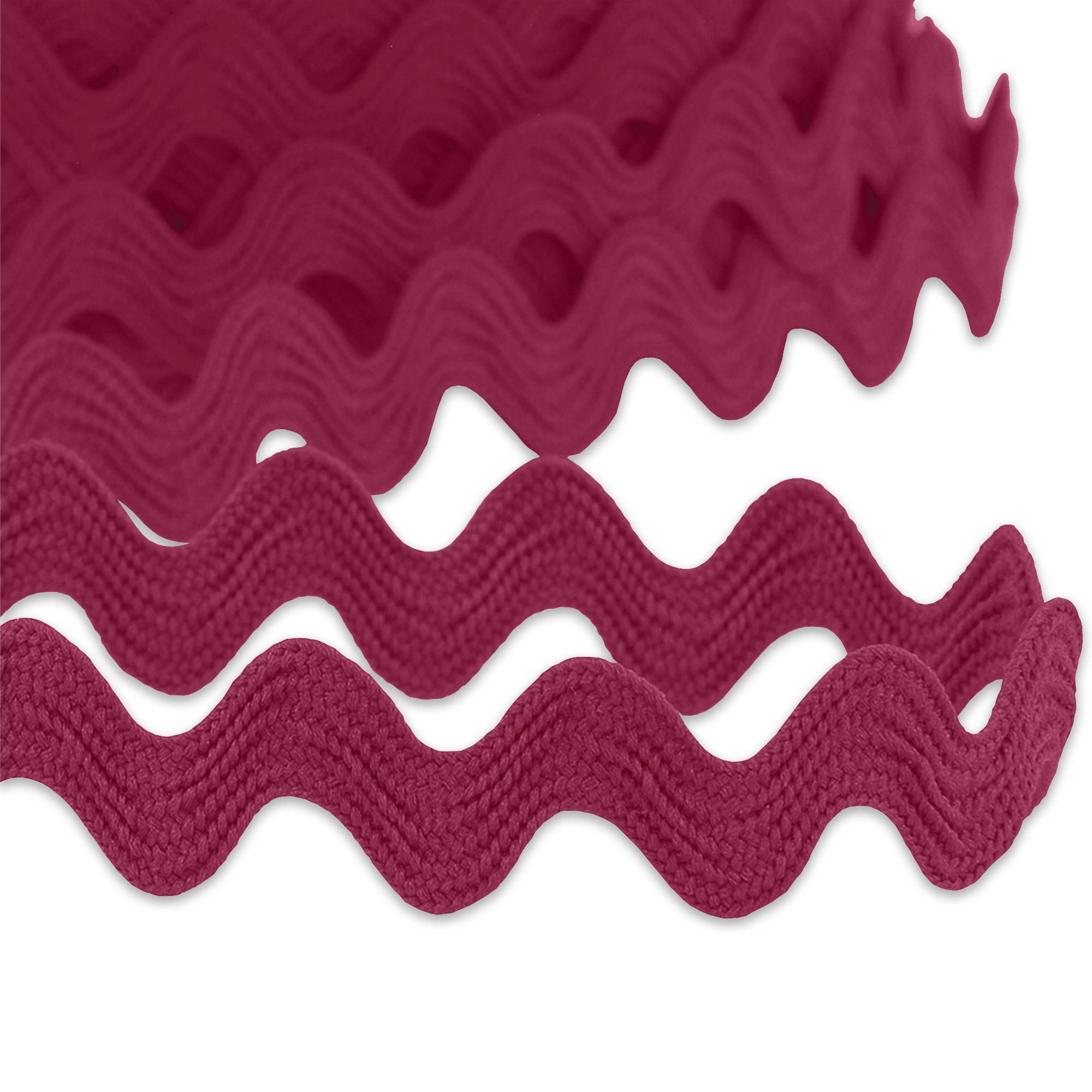 20 mm Ric Rac Band alle Farben Zick Zack Borte Zackenlitze Nähen Zopf - Bild 30 von 35