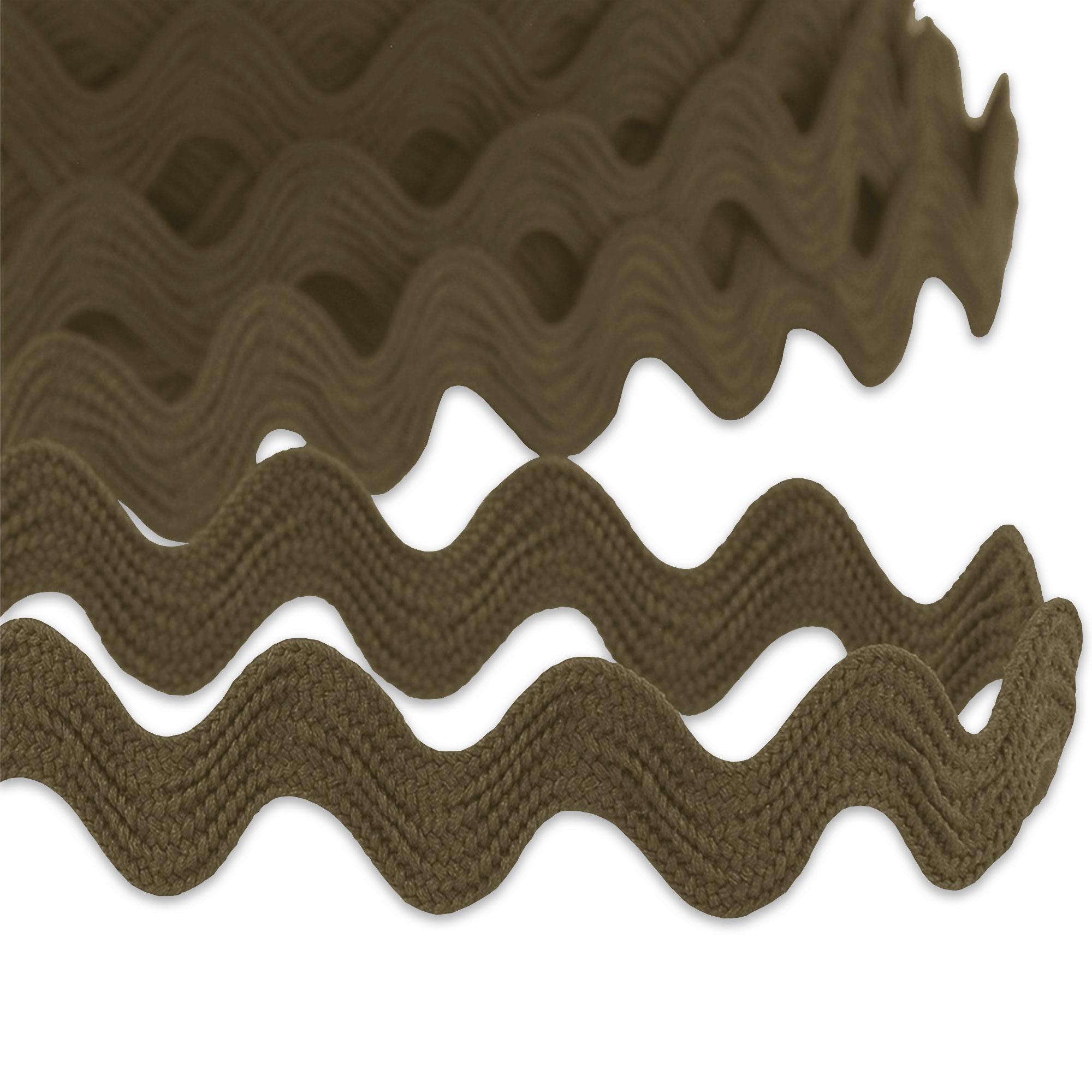 20 mm Ric Rac Band alle Farben Zick Zack Borte Zackenlitze Nähen Zopf - Bild 9 von 35