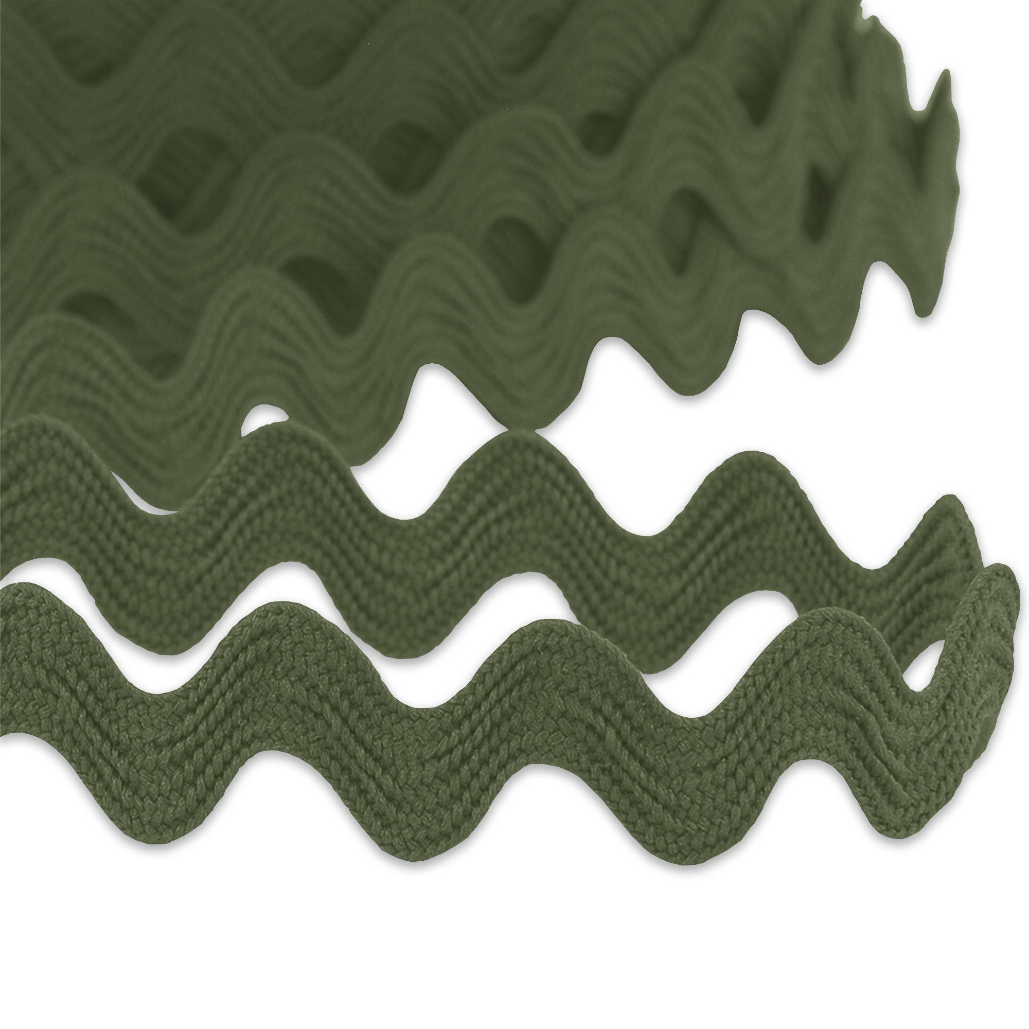 20 mm Ric Rac Band alle Farben Zick Zack Borte Zackenlitze Nähen Zopf - Bild 21 von 35