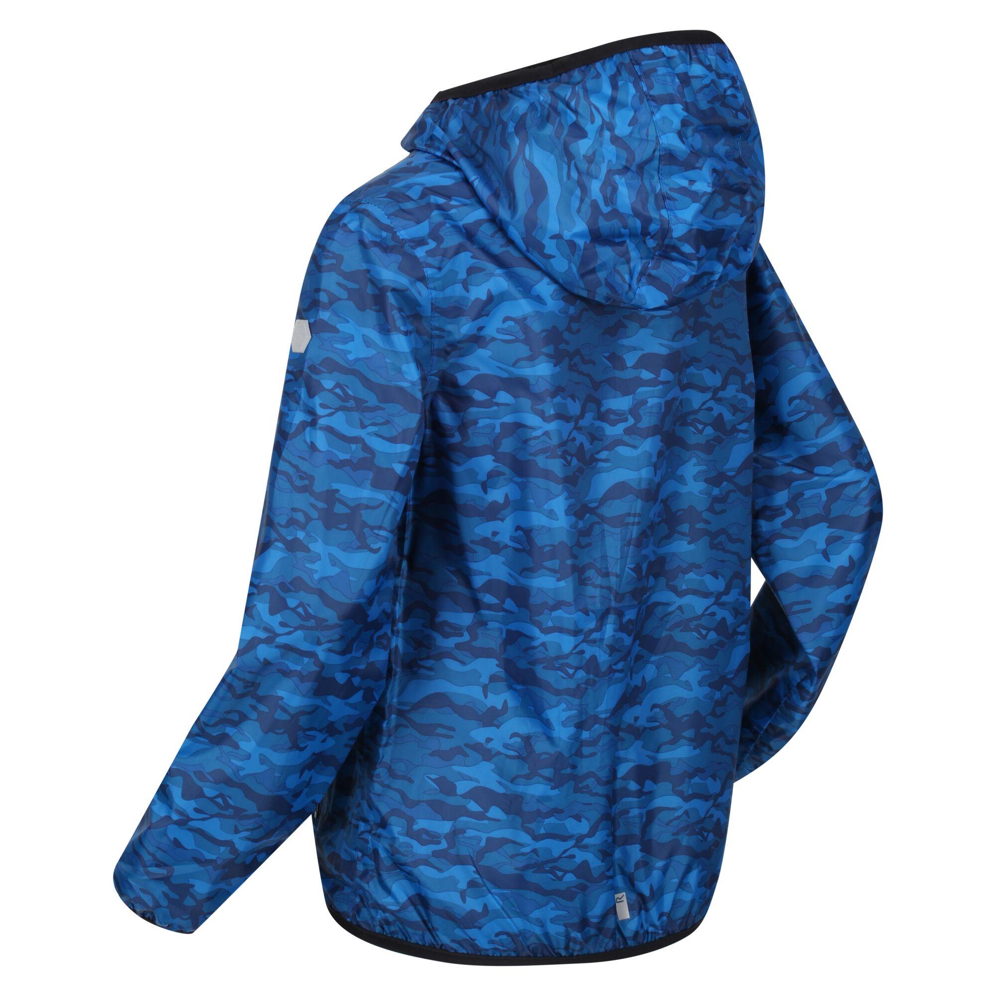 Regatta Printed Lever Kids Waterproof Packaway Jacket - Picture 37 of 83