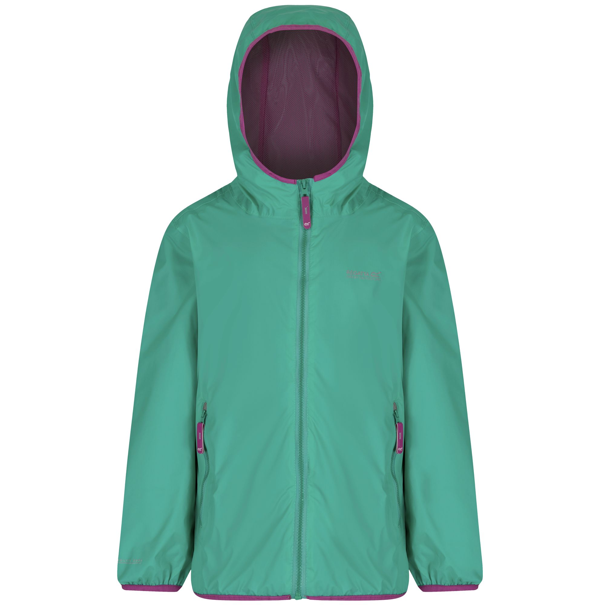 Regatta Lever II Kids Waterproof Packaway Jacket - Picture 2 of 115