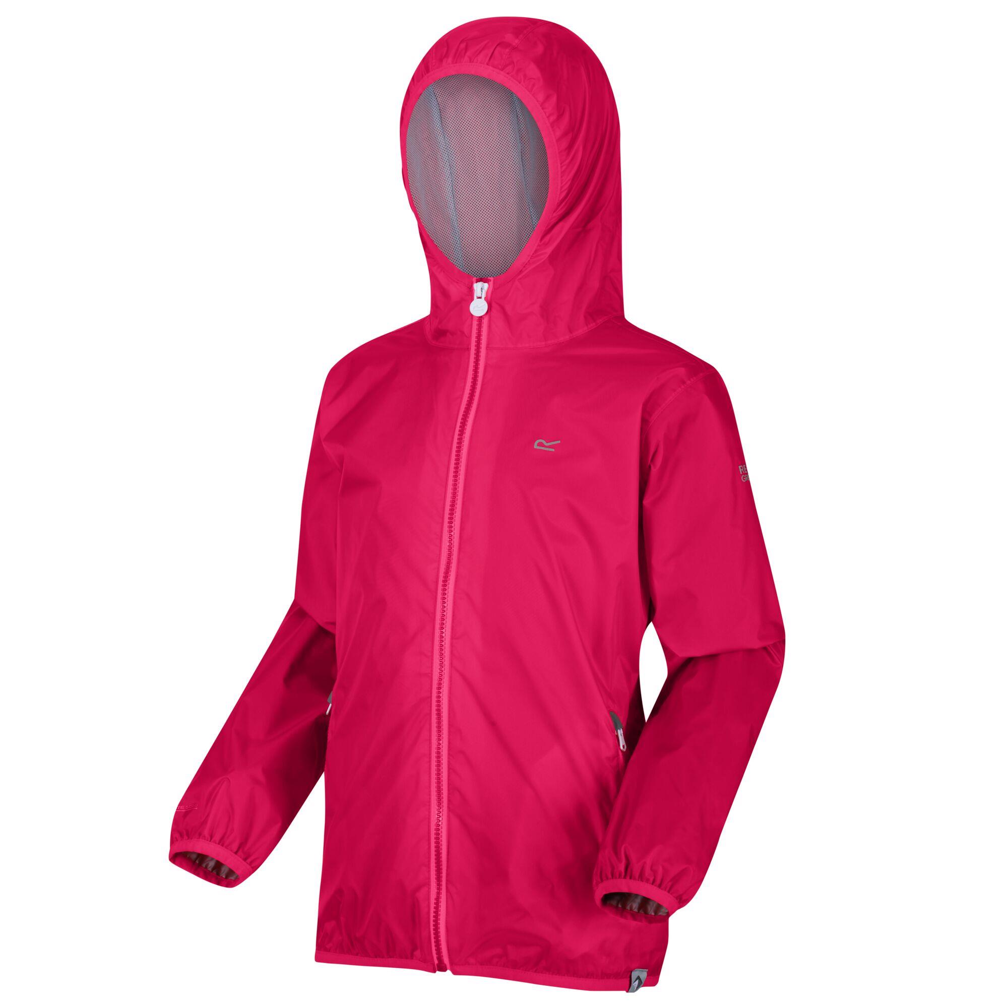 Regatta Lever II Kids Waterproof Packaway Jacket - Picture 4 of 115