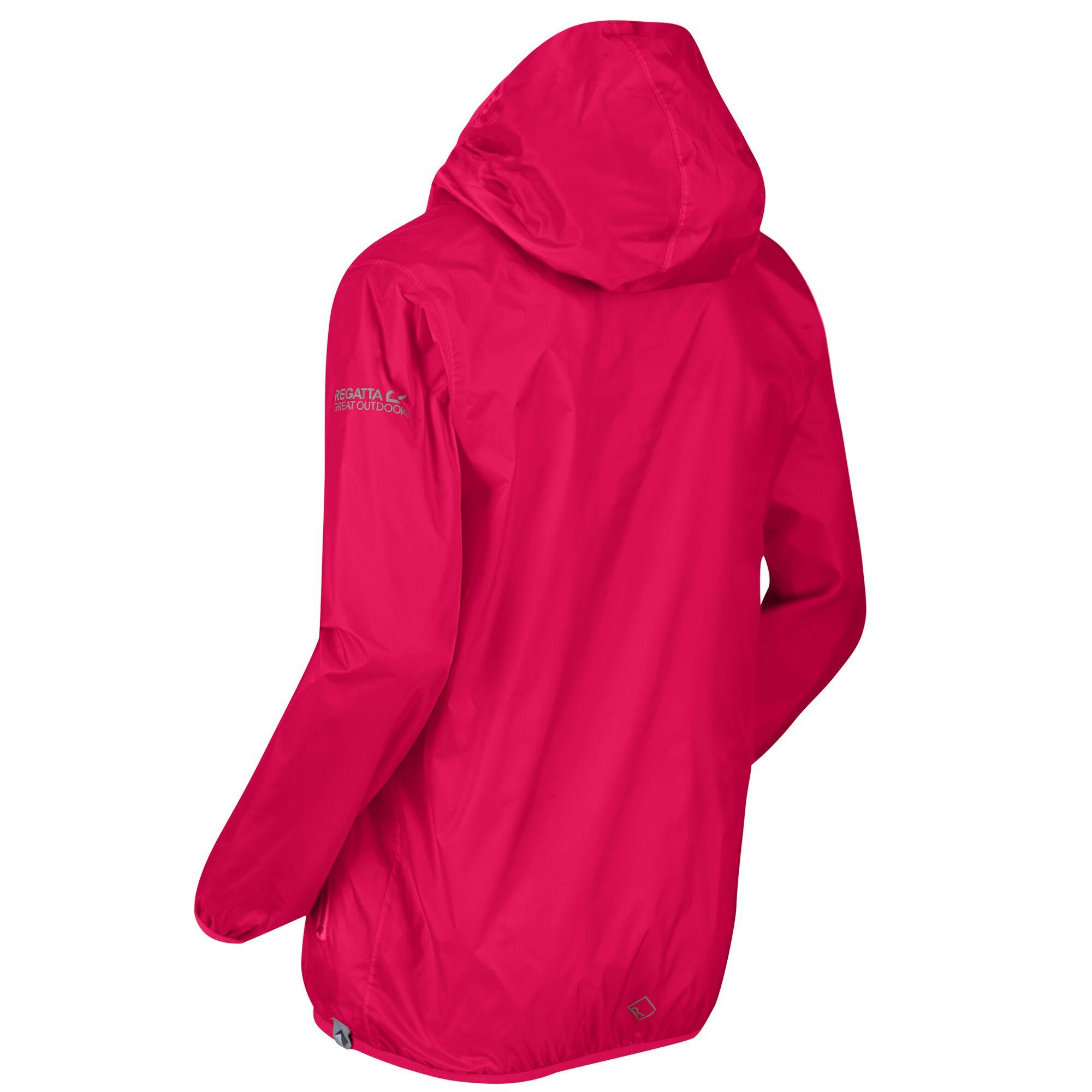 Regatta Lever II Kids Waterproof Packaway Jacket - Picture 5 of 115