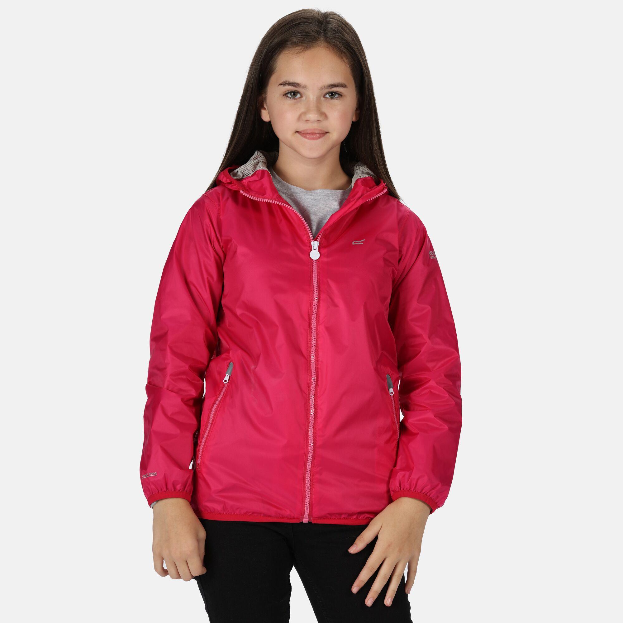 Regatta Lever II Kids Waterproof Packaway Jacket - Picture 6 of 115