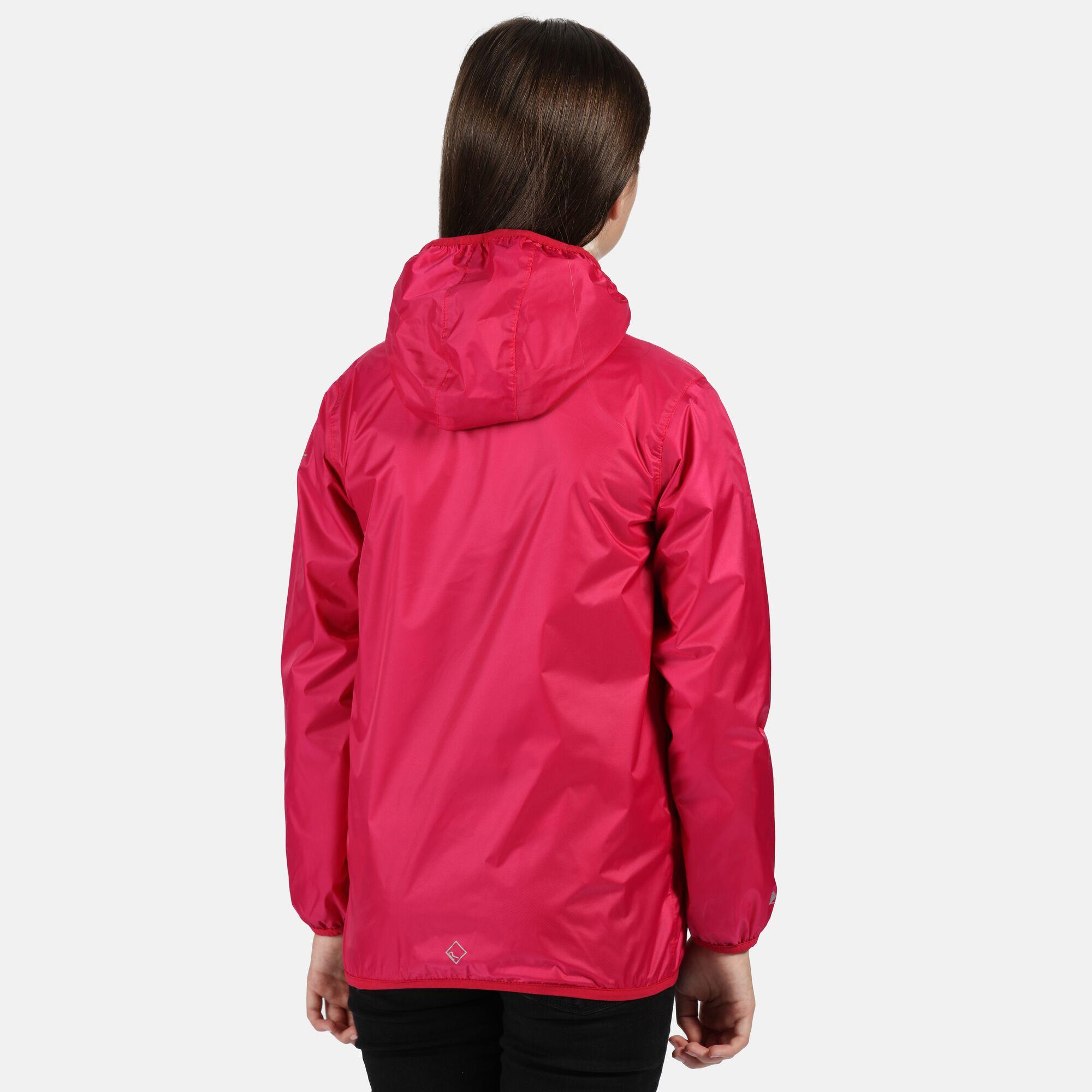 Regatta Lever II Kids Waterproof Packaway Jacket - Picture 7 of 115