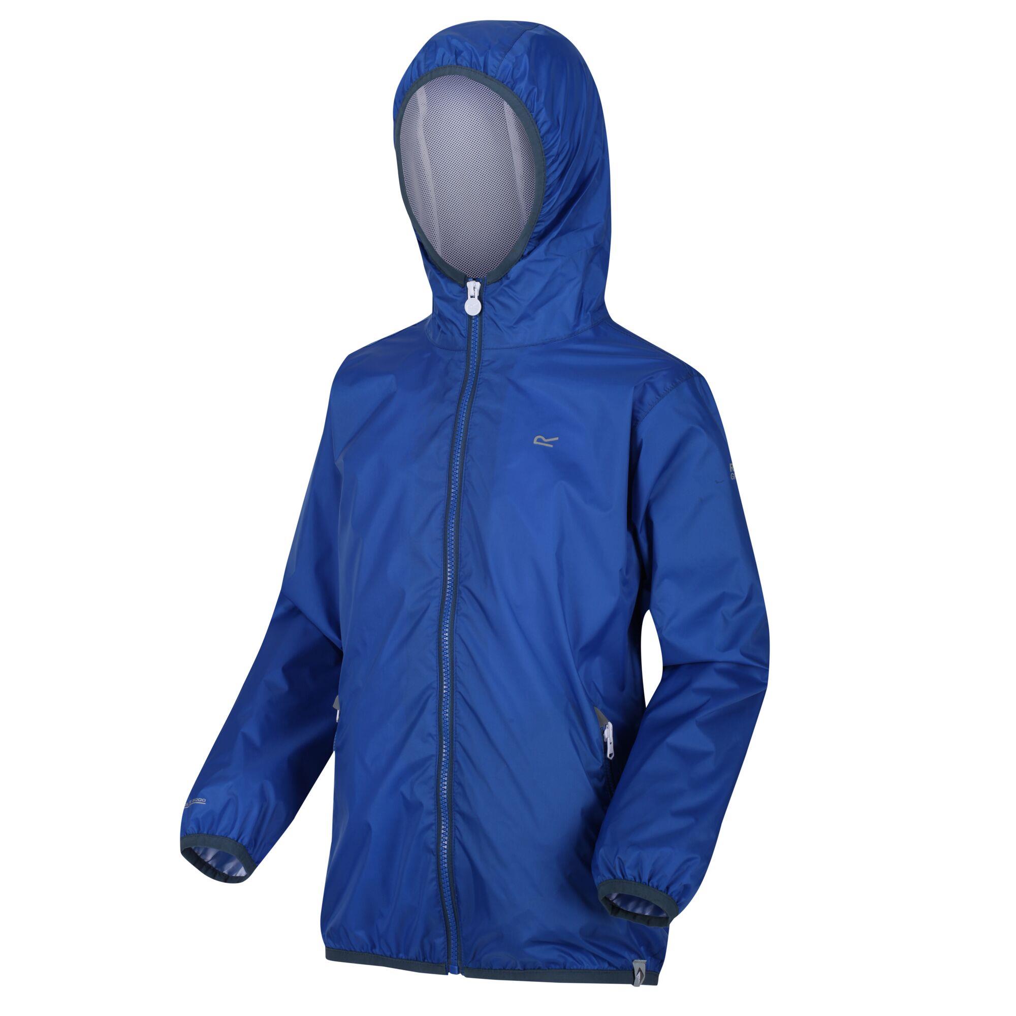 Regatta Lever II Kids Waterproof Packaway Jacket - Picture 9 of 115